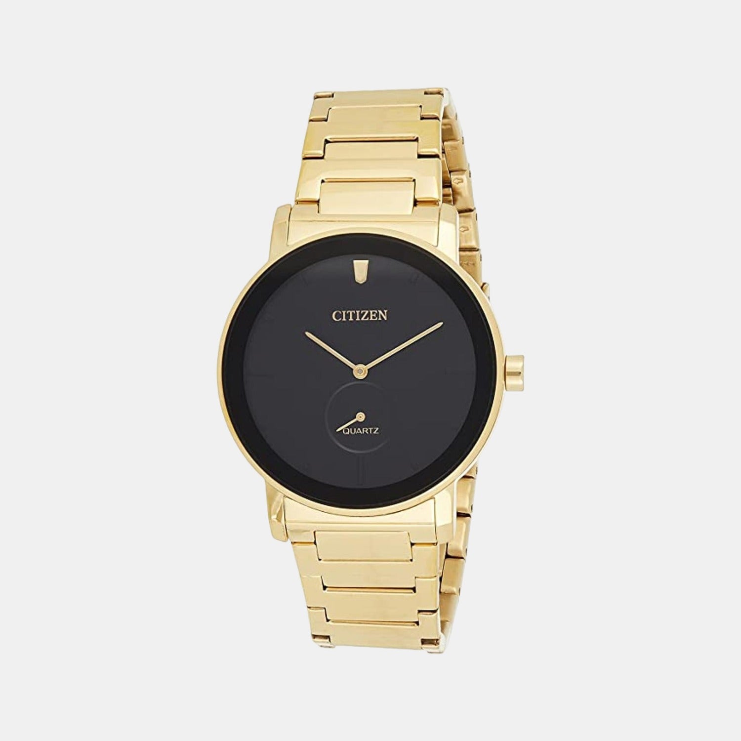 Citizen Citizen X Men Quartz Black Dial Analog Stainless Steel Be9182-57E