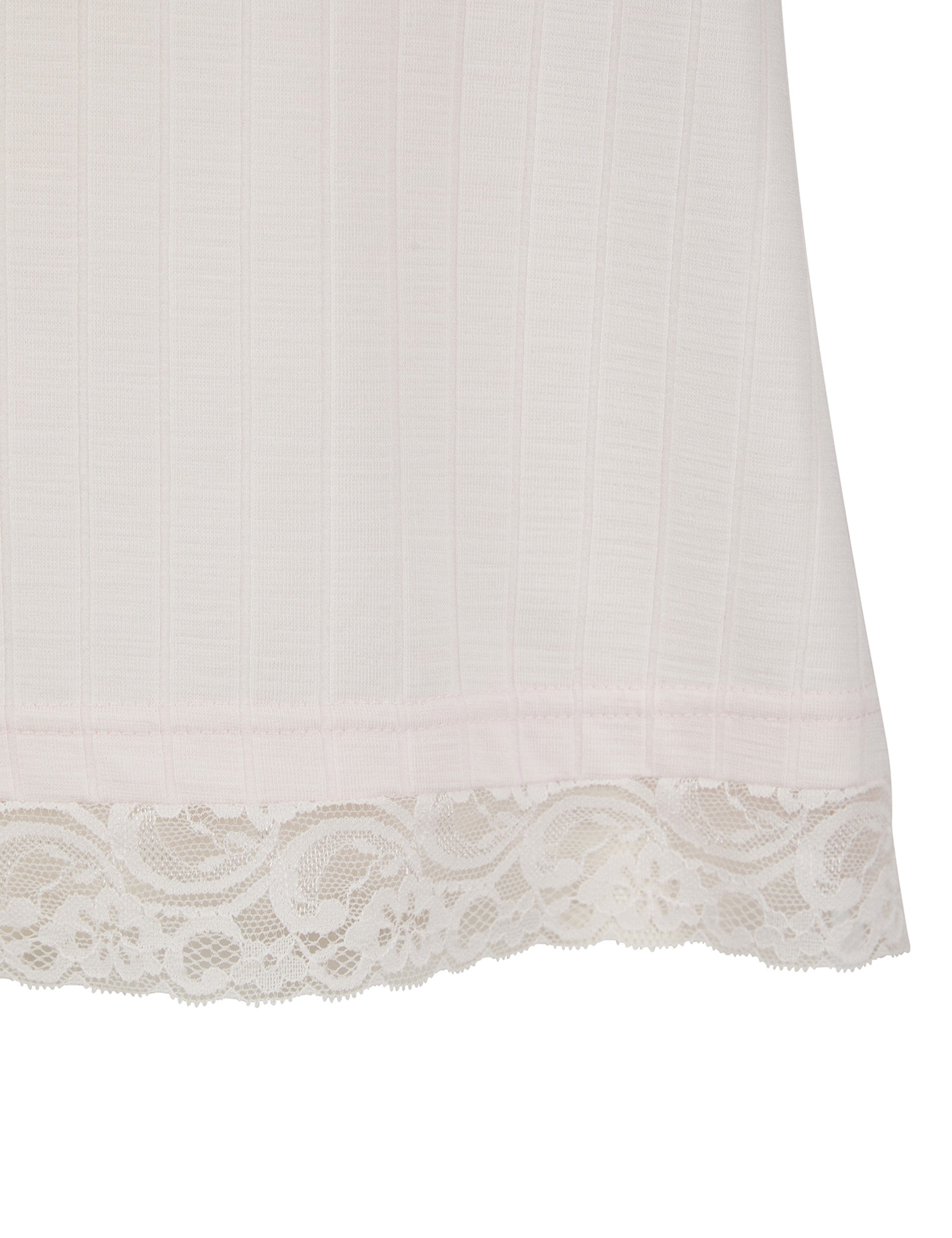 Ted Baker Betty Lace Trim Jersey Wide Leg Pyjama Set Women's