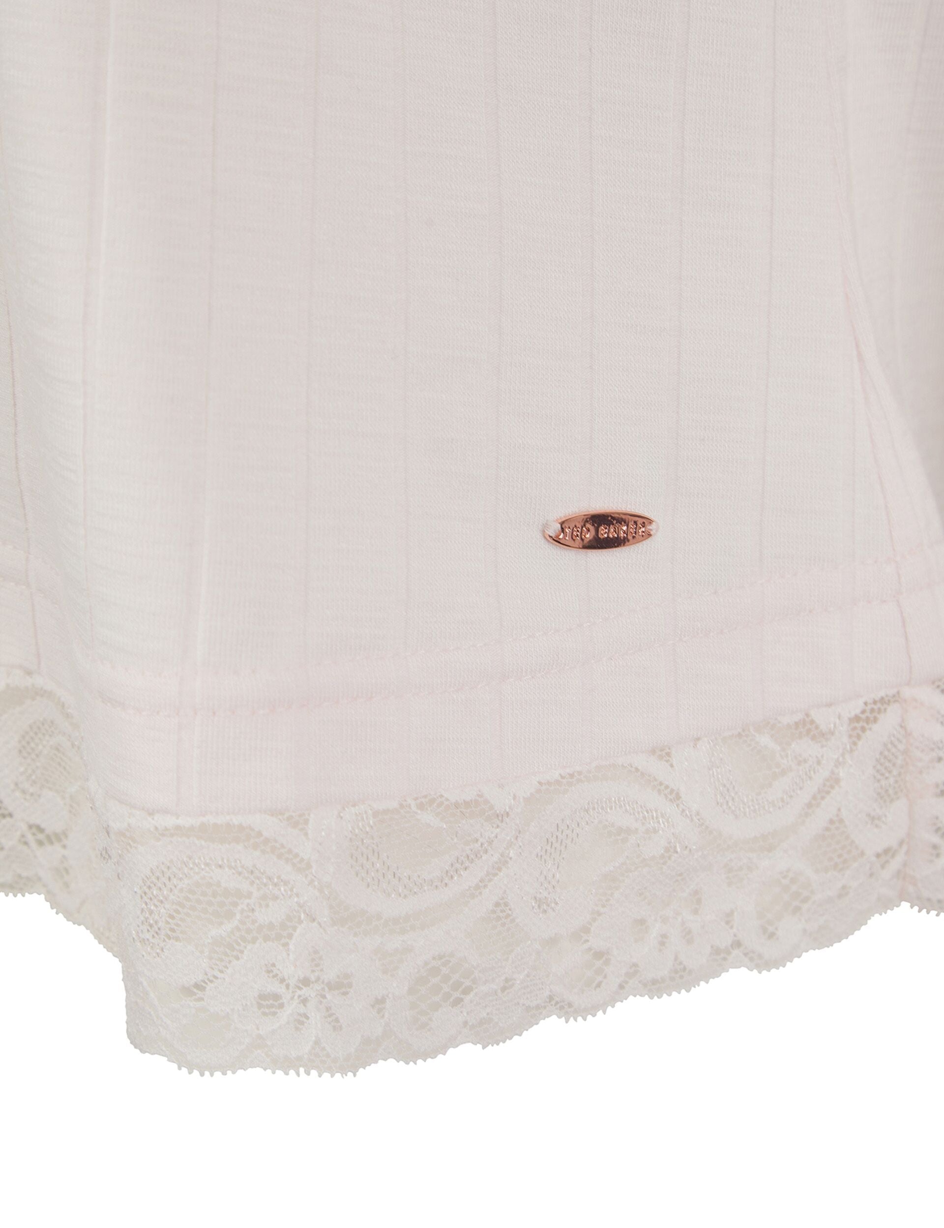 Ted Baker Betty Lace Trim Jersey Wide Leg Pyjama Set Women's