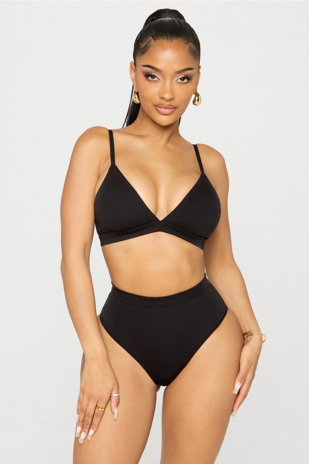 Fabletics Snug Cotton High Waist Brief