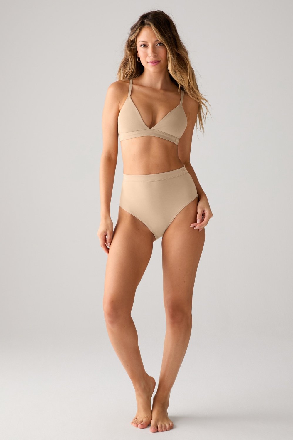 Fabletics Snug Cotton High Waist Brief