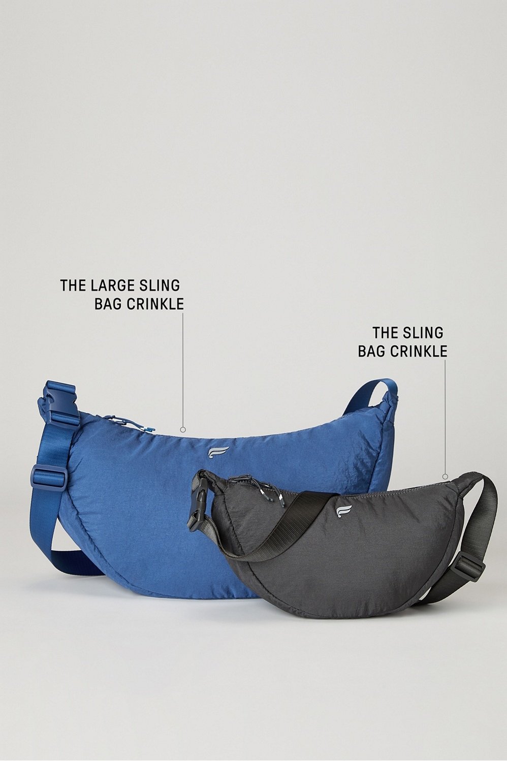 Fabletics The Large Sling Bag Crinkle