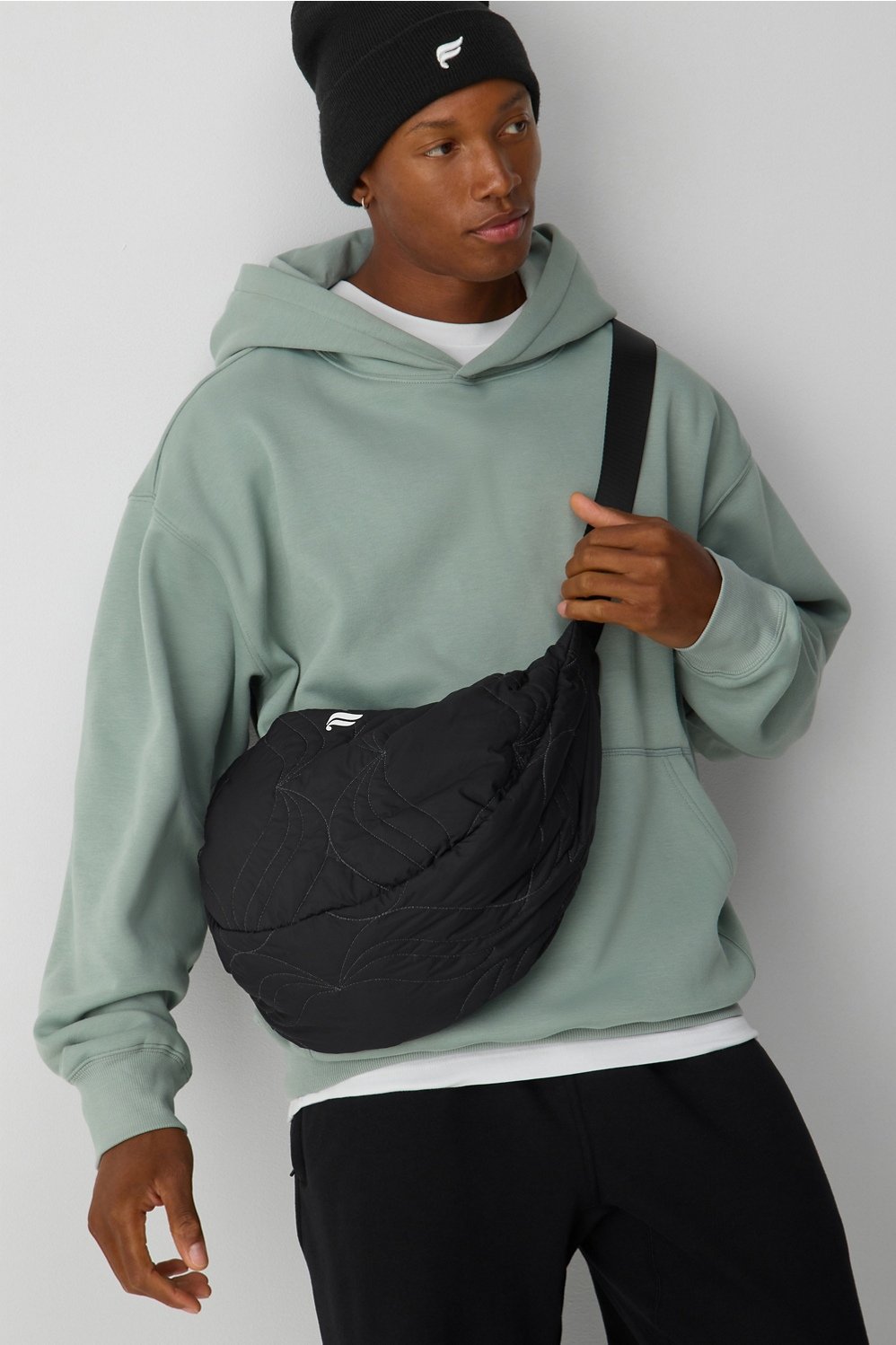 Fabletics The Quilted Large Sling Bag