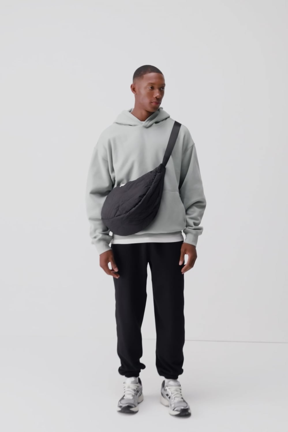 Fabletics The Quilted Large Sling Bag