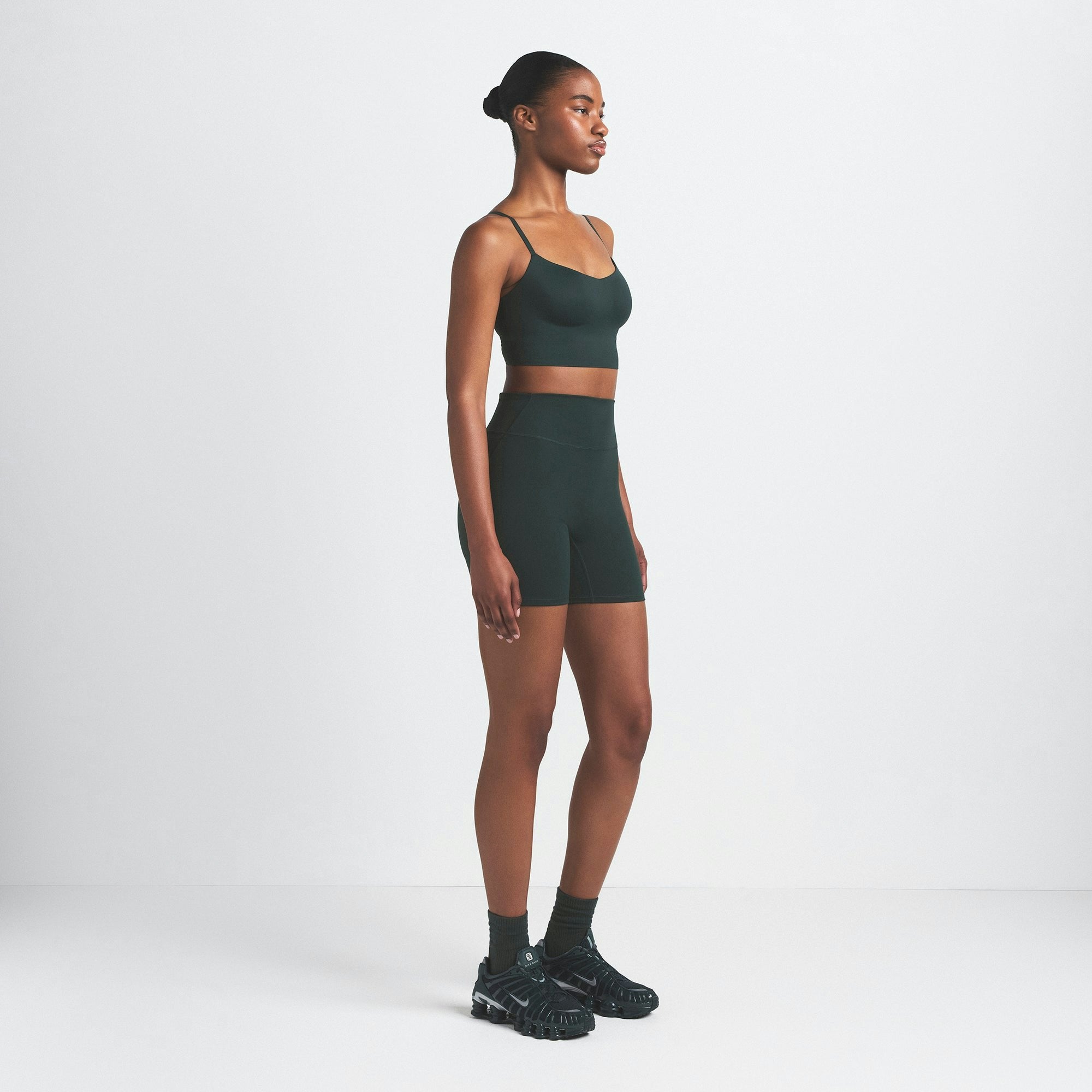 Skims Nikeskims Matte 5" Biker Short Dark Teal