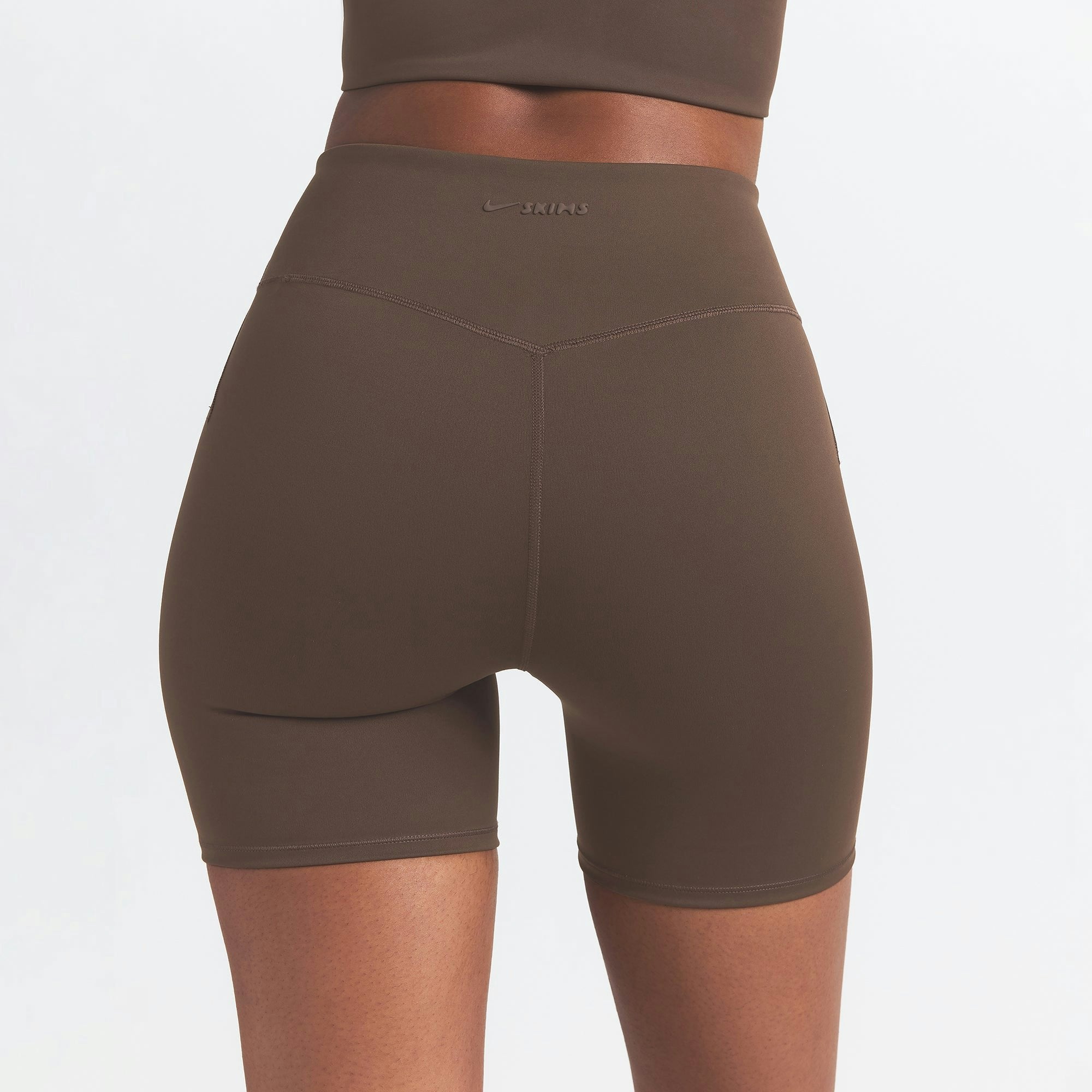 Skims Nikeskims Matte 5" Biker Short Dark Sepia