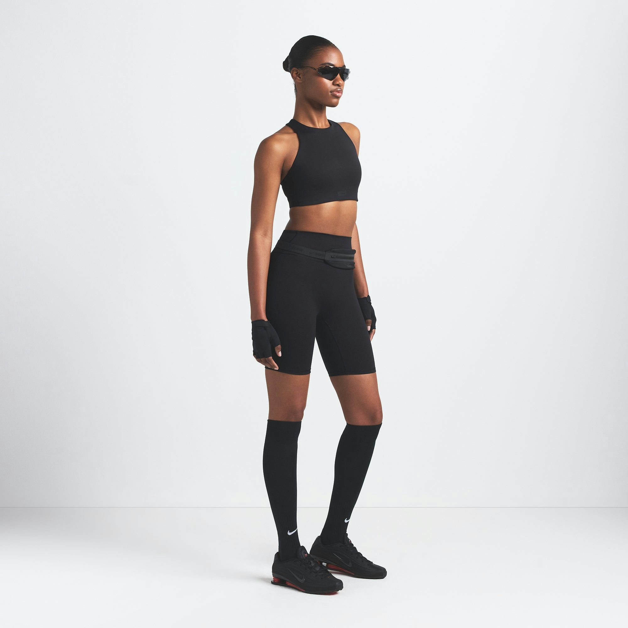 Skims Nikeskims Matte 7" Biker Short Obsidian