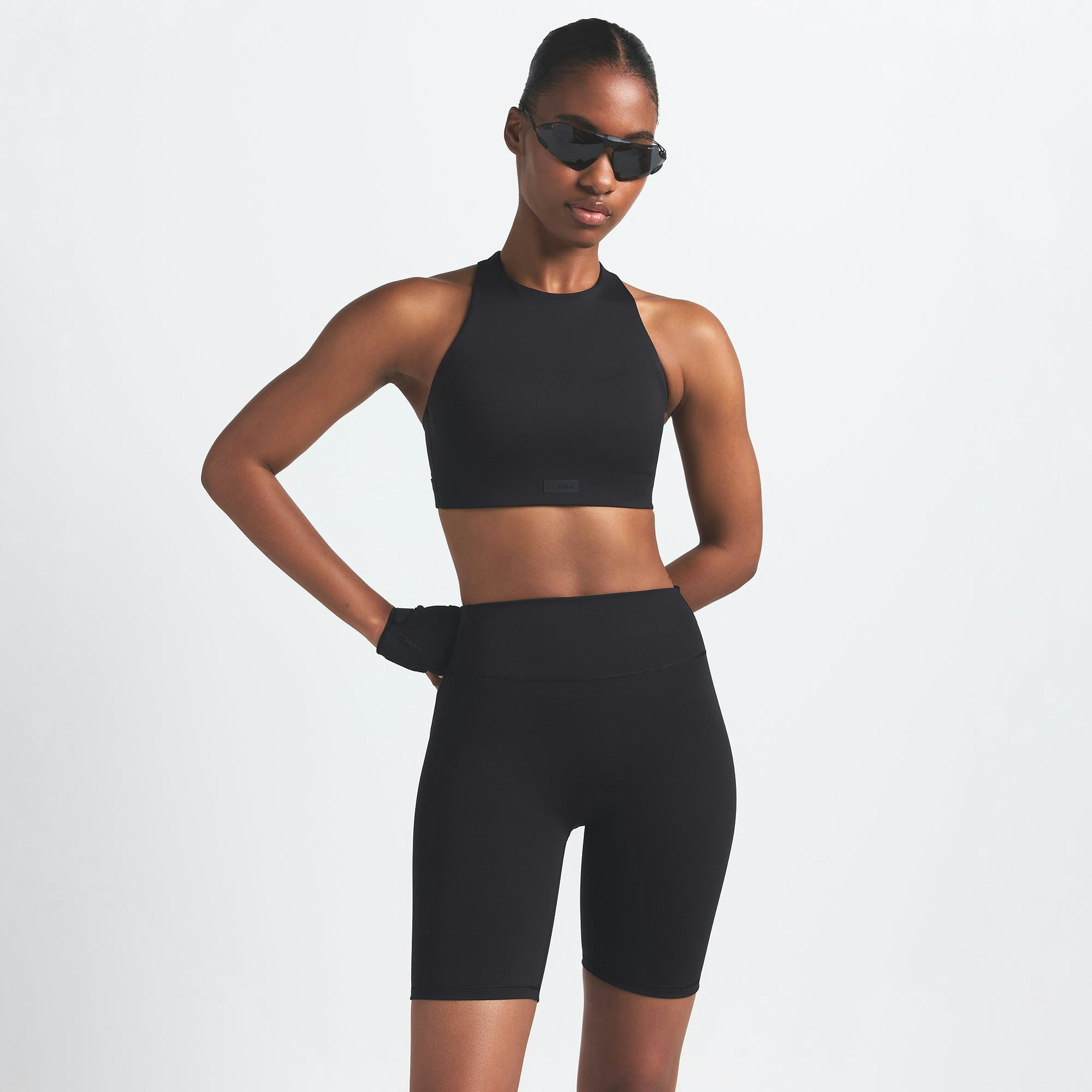 Skims Nikeskims Matte 7" Biker Short Obsidian