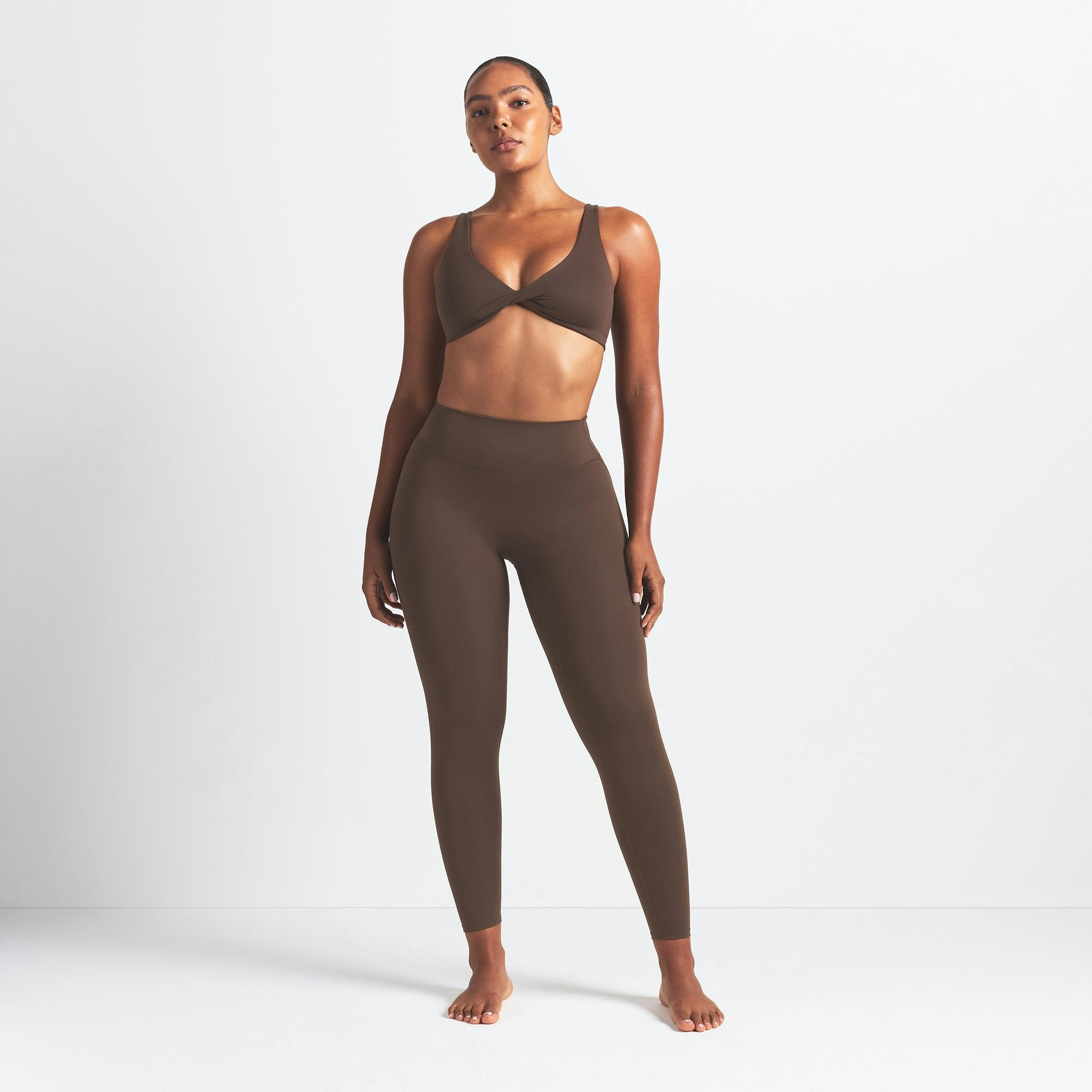 Skims Nikeskims Matte 26" Legging Dark Sepia