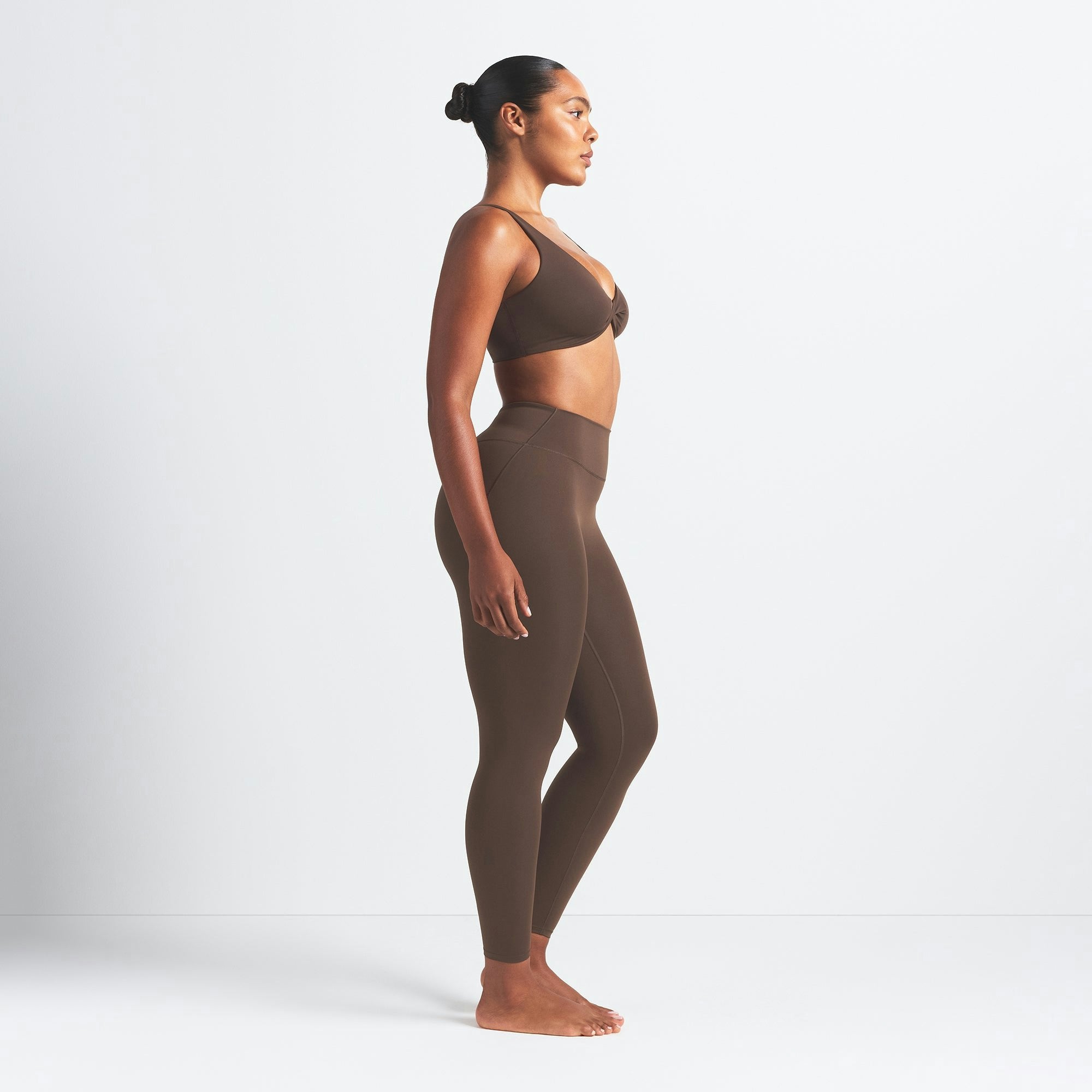 Skims Nikeskims Matte 26" Legging Dark Sepia