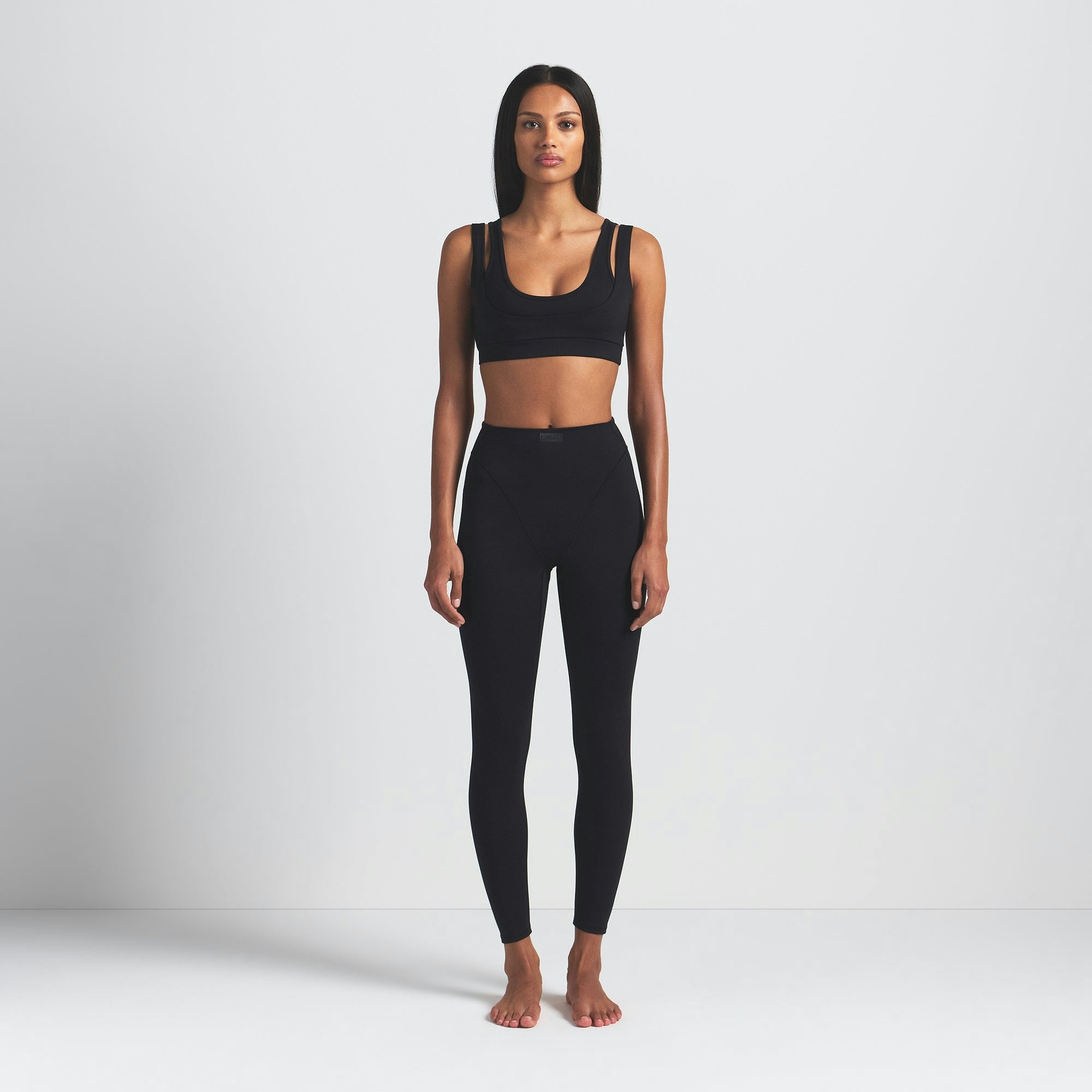 Skims Nikeskims Matte V-Line 26" Legging Obsidian