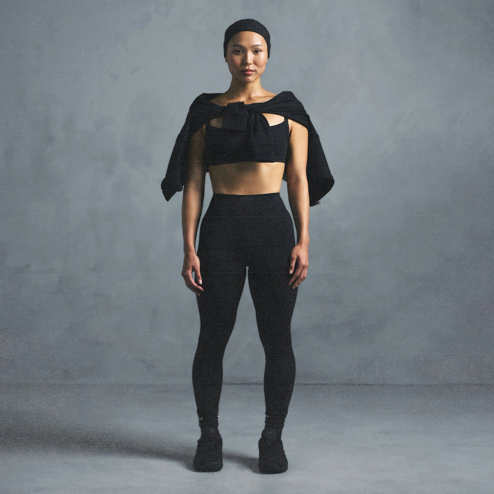 Skims Nikeskims Matte V-Line 26" Legging Obsidian