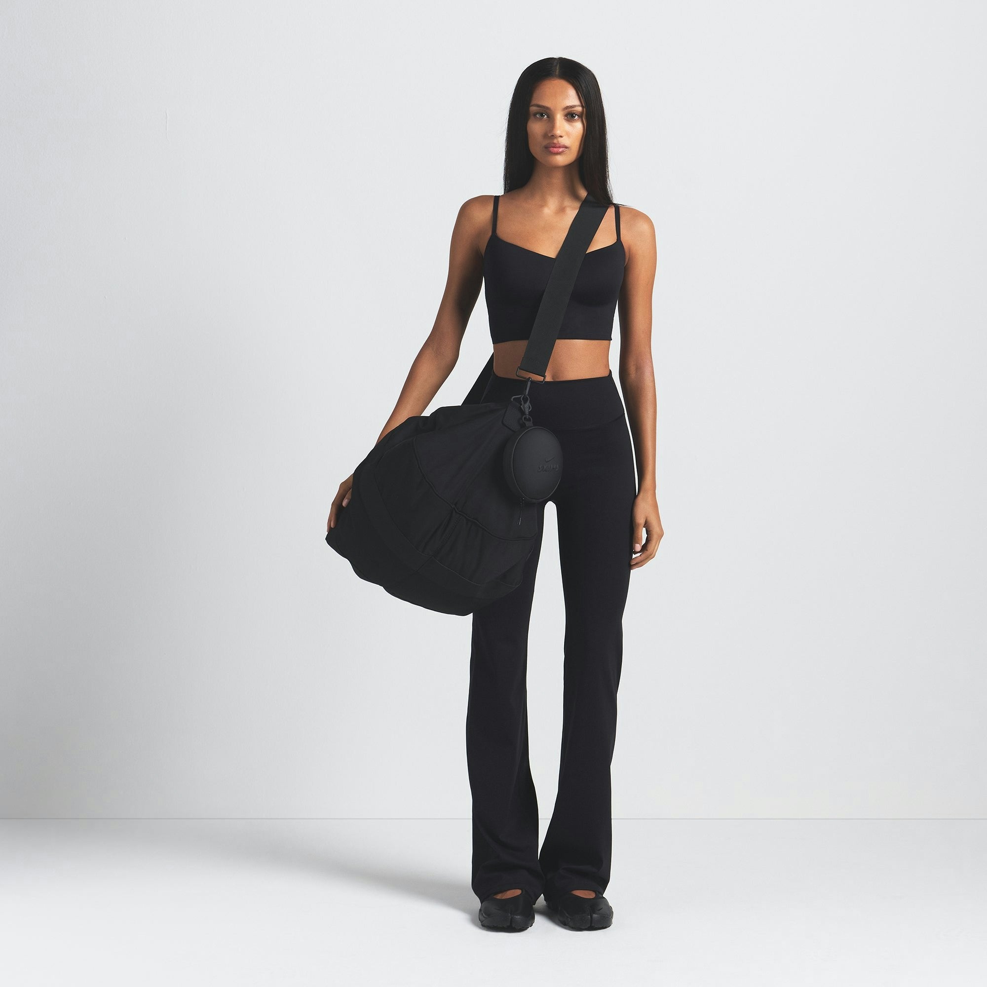 Skims Nikeskims Matte Slim Flare Legging Obsidian