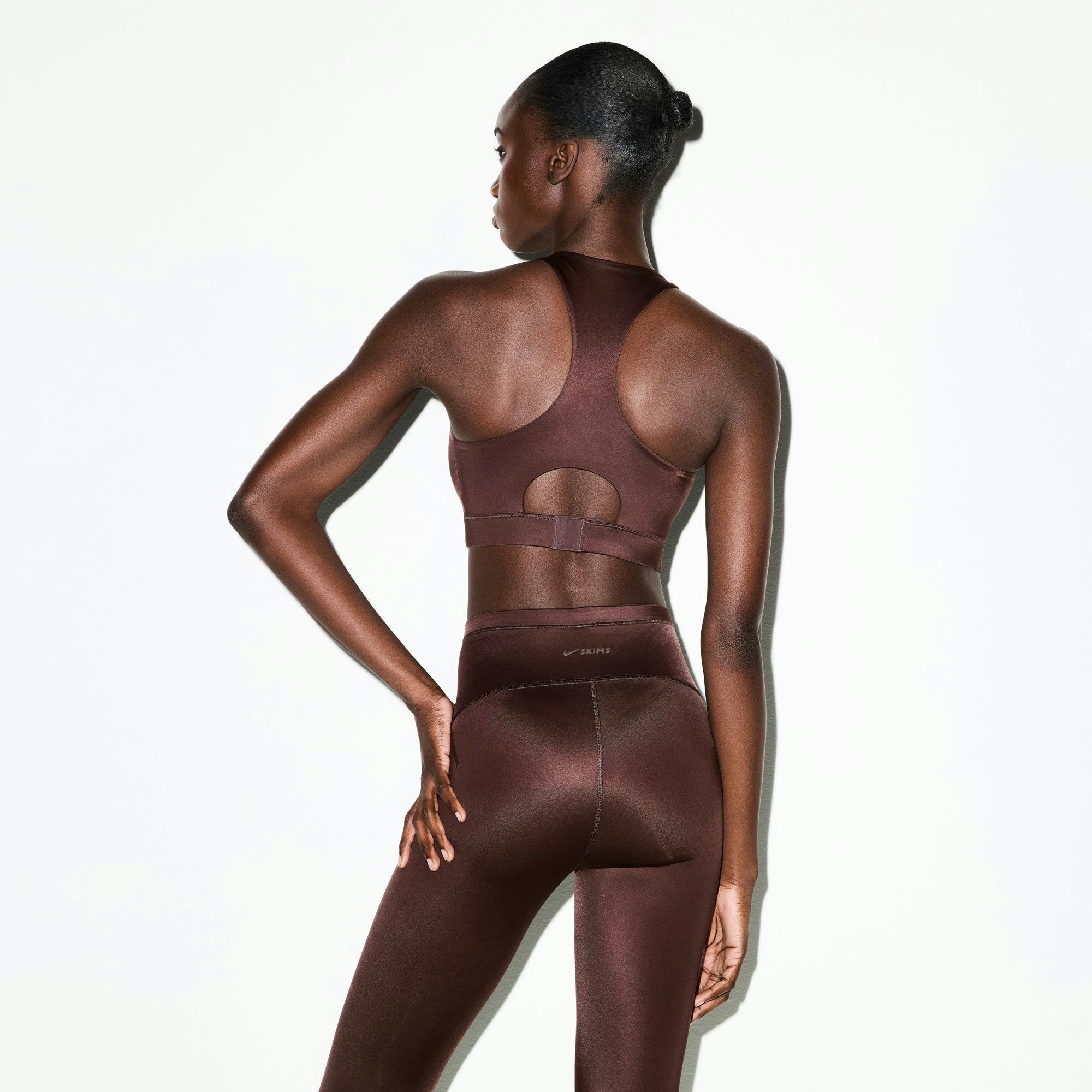 Skims Nikeskims Shine Drawcord Crop 17" Legging Phoenix