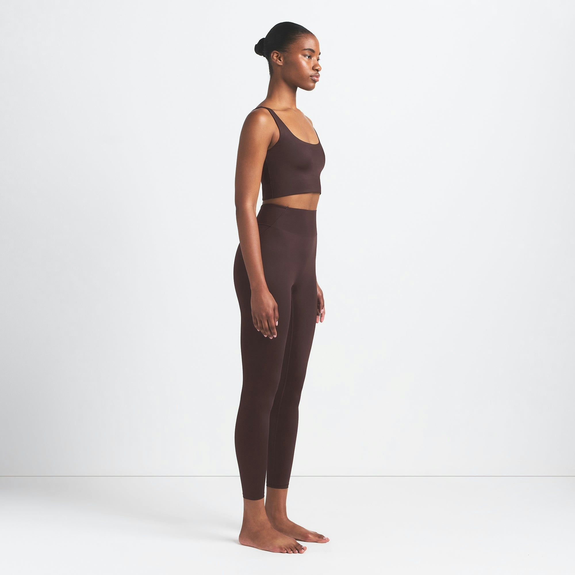 Skims Nikeskims Shine Bonded Waist 26" Legging Phoenix