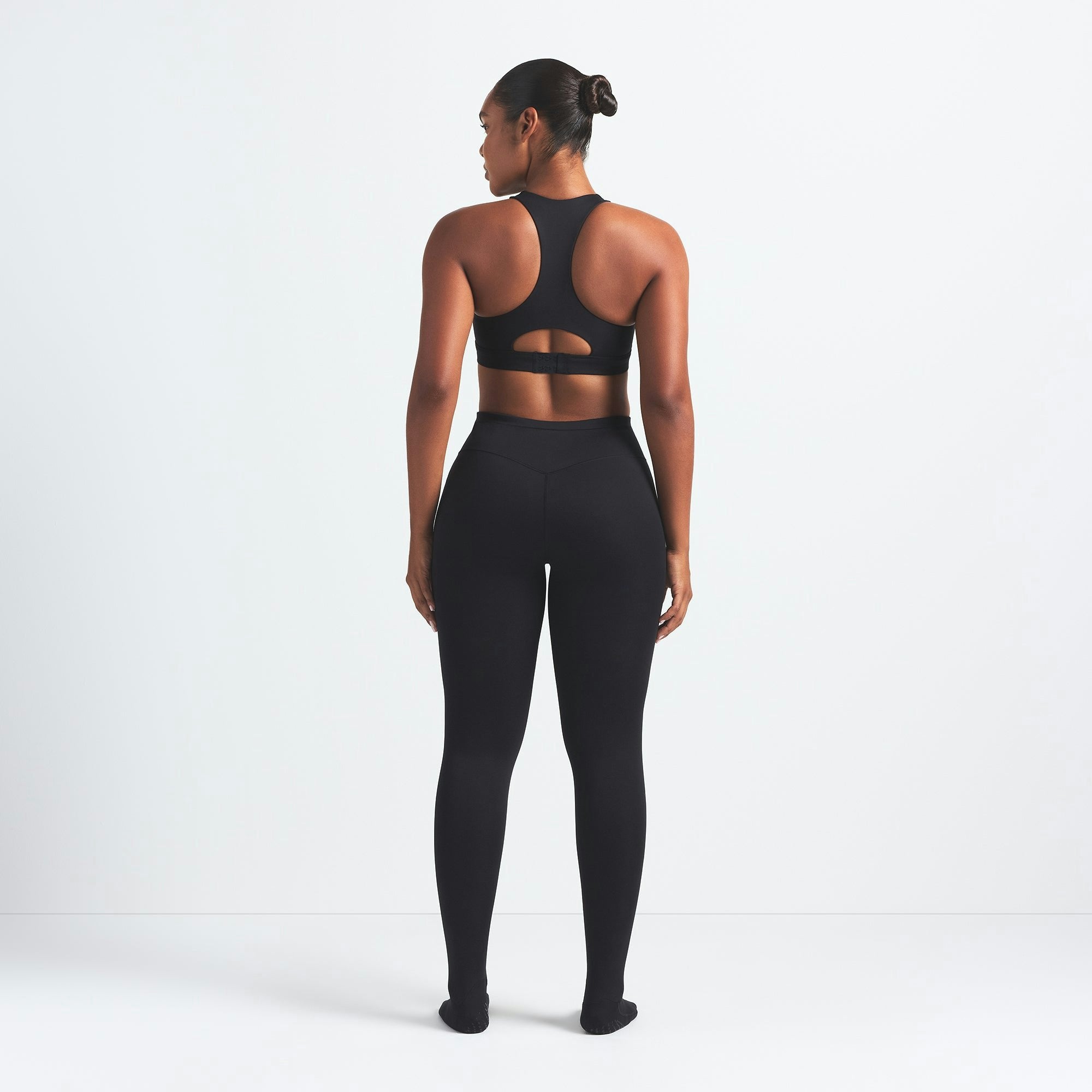 Skims Nikeskims Matte Footsie Grip Legging Obsidian