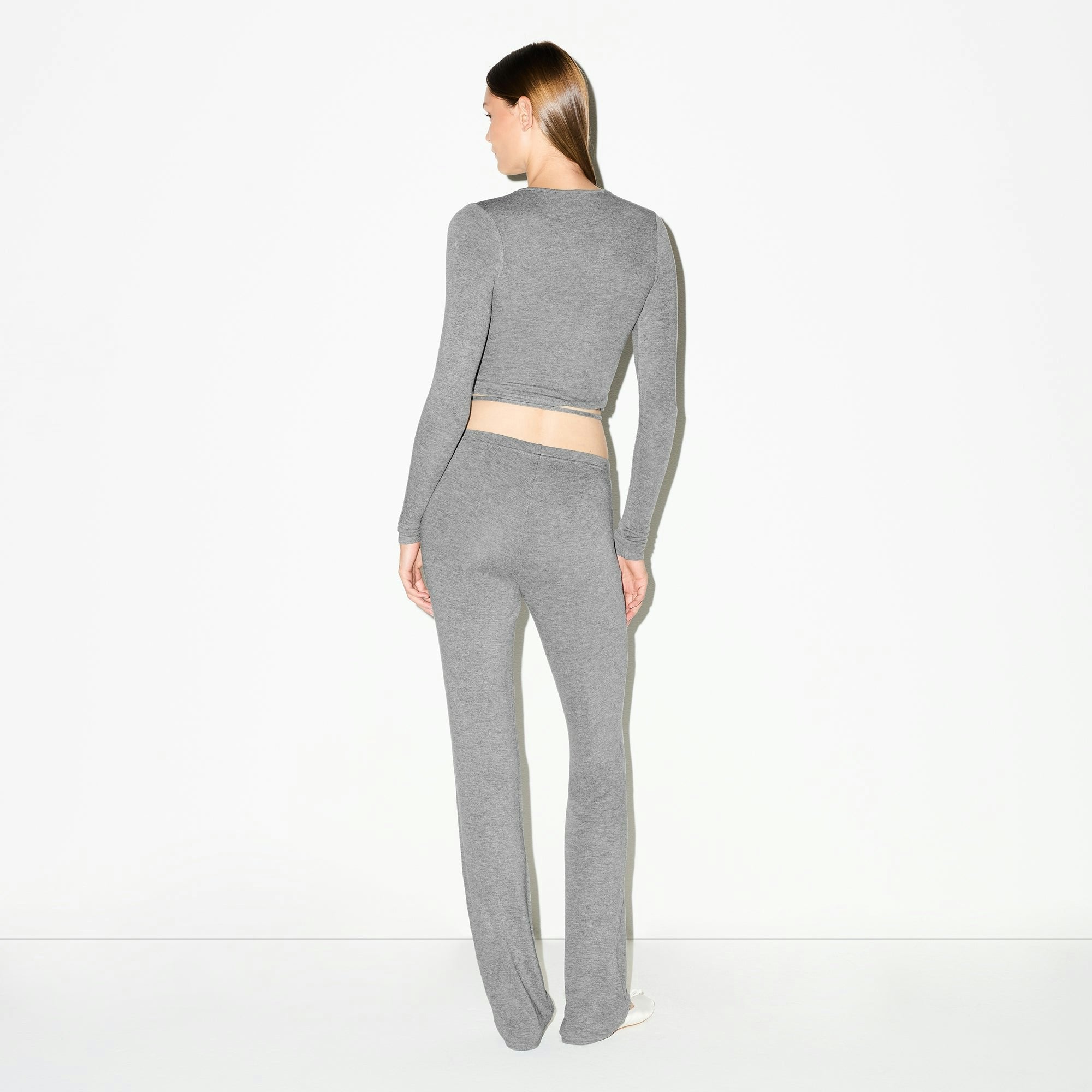 Skims Lightweight Modal Pant Dark Heather Grey