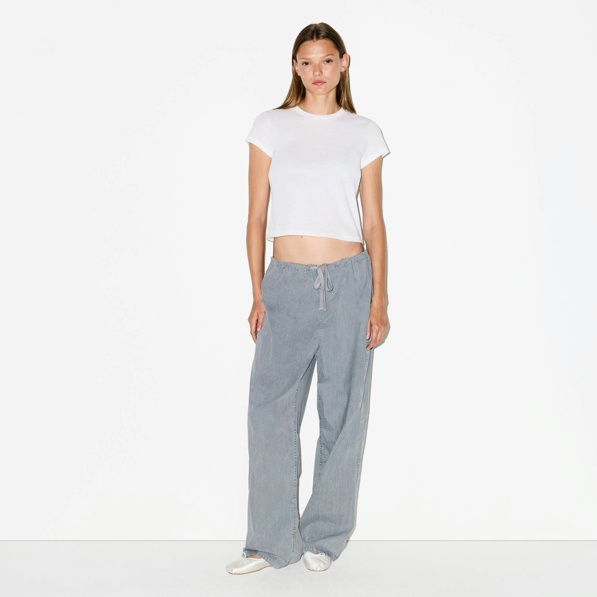 WOVEN LOUNGE OVERSIZED PANT
