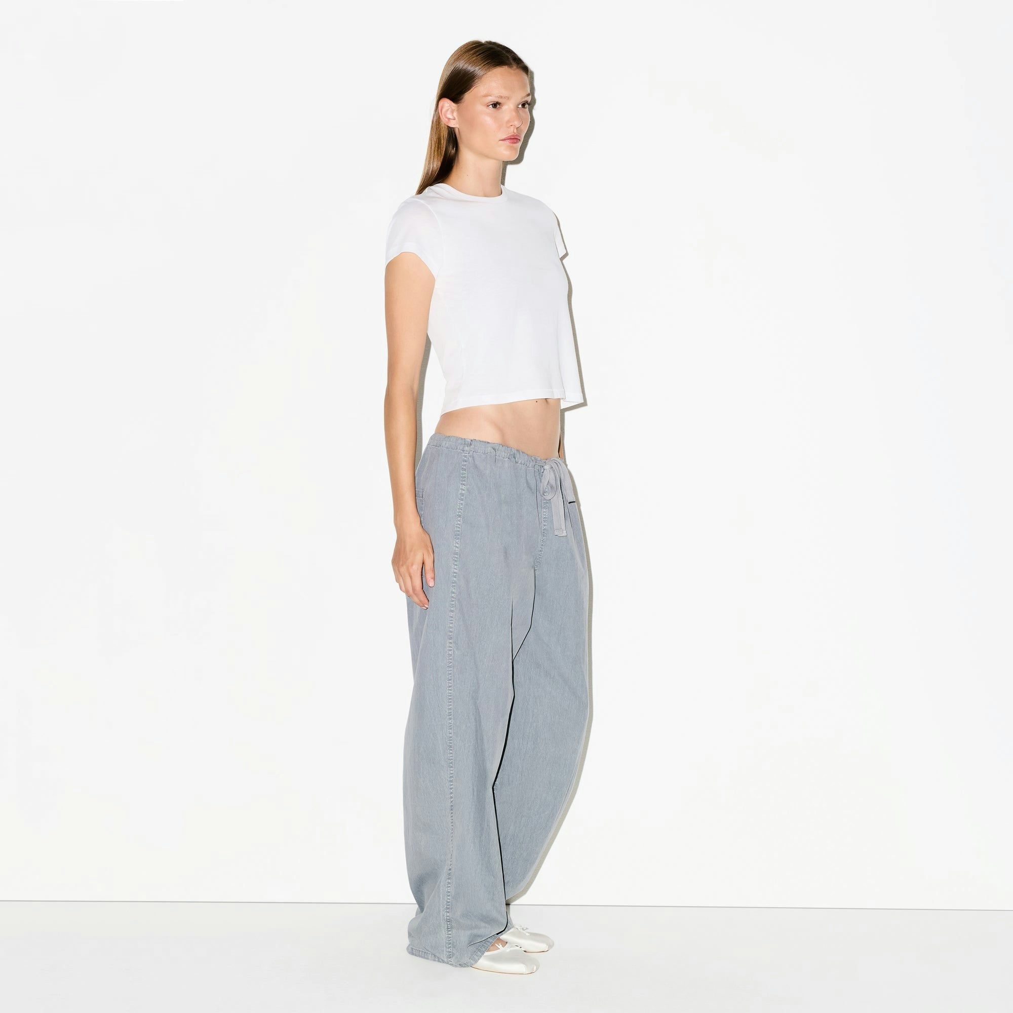 WOVEN LOUNGE OVERSIZED PANT
