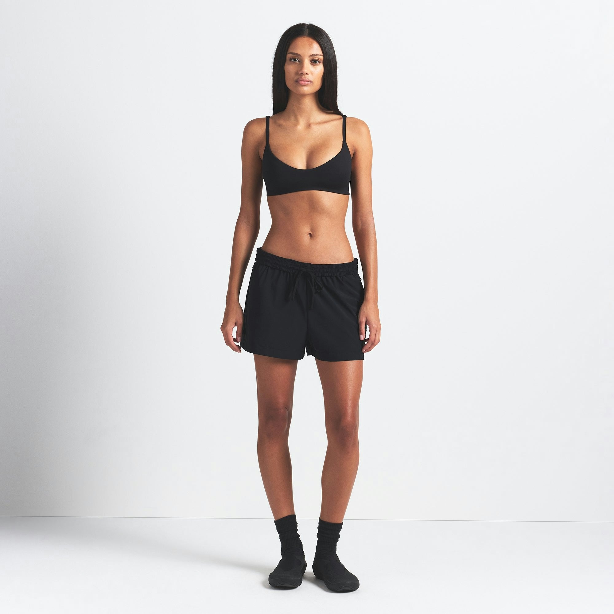 Skims Nikeskims Woven Nylon 5" Track Short Obsidian