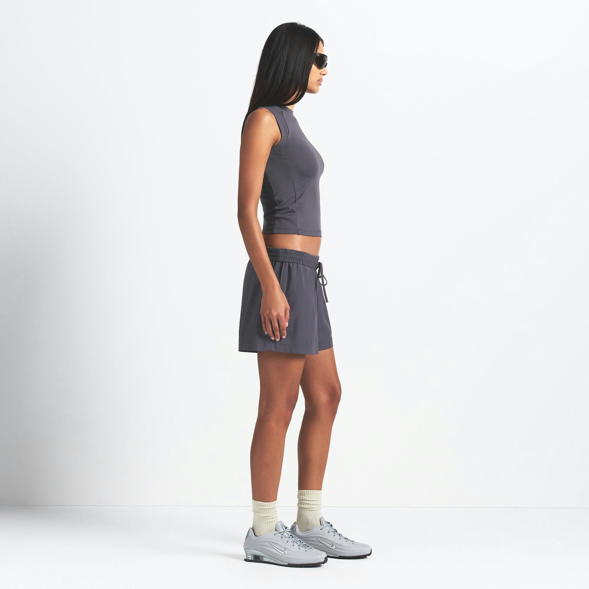 Skims Nikeskims Woven Nylon 5" Track Short Raven