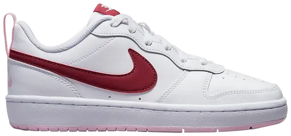 Nike Court Borough Low 2 GS White Dark Beetroot