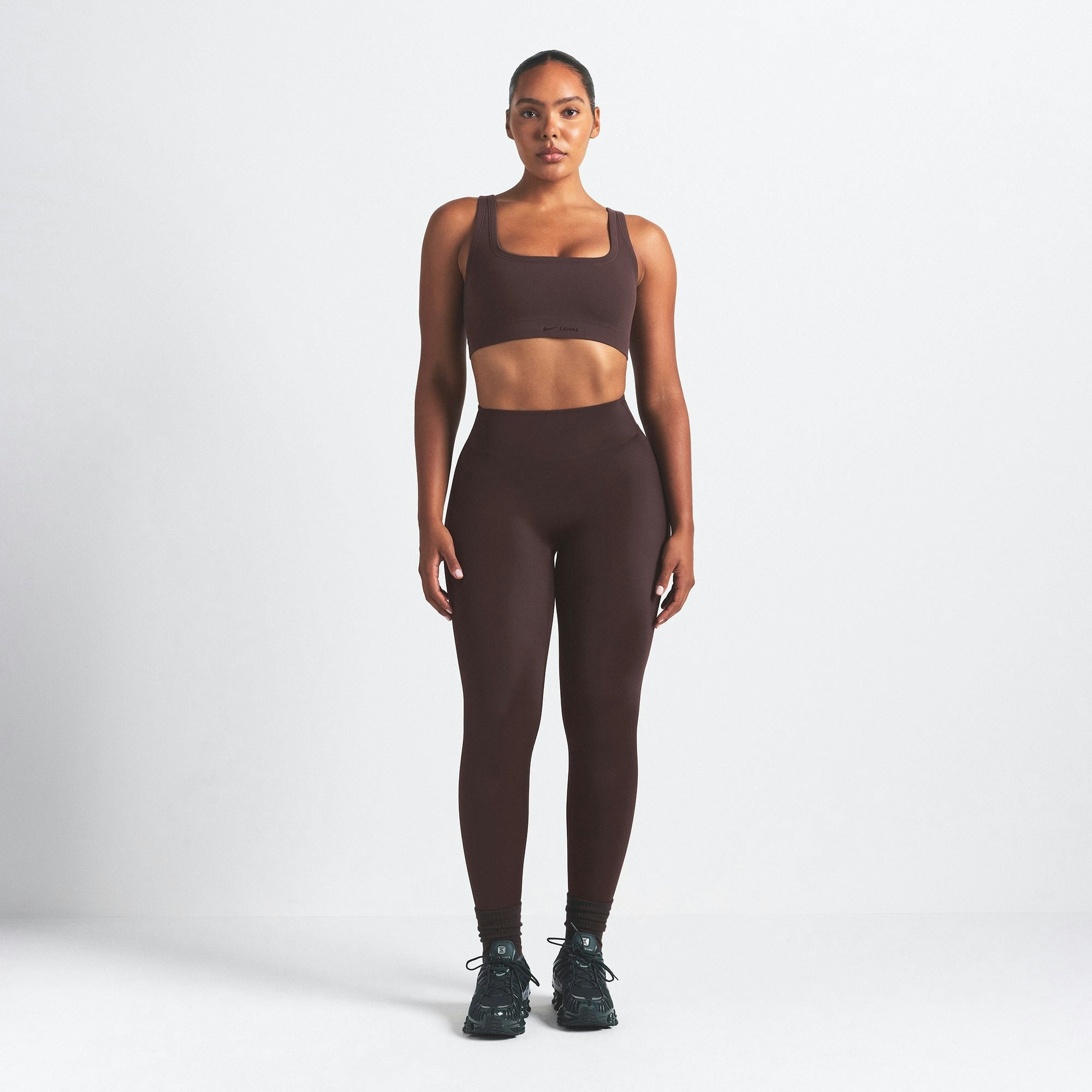Skims Nikeskims Vintage Seamless Scoop Neck Bra Phoenix