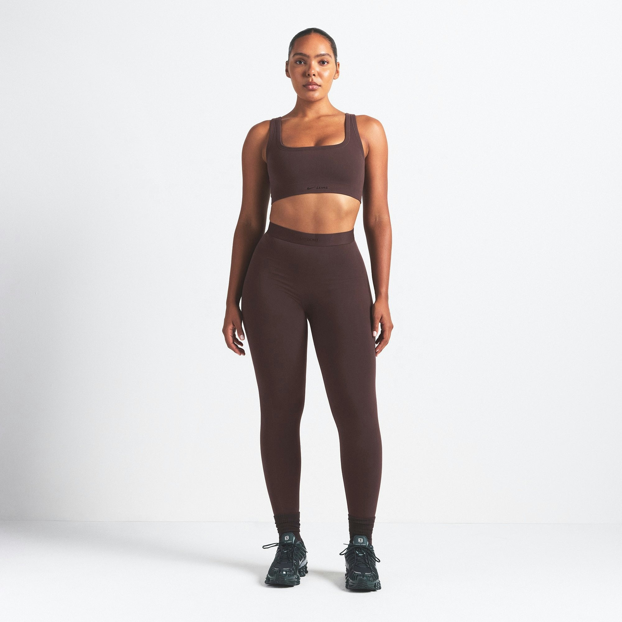 Skims Nikeskims Vintage Seamless Scoop Neck Bra Phoenix
