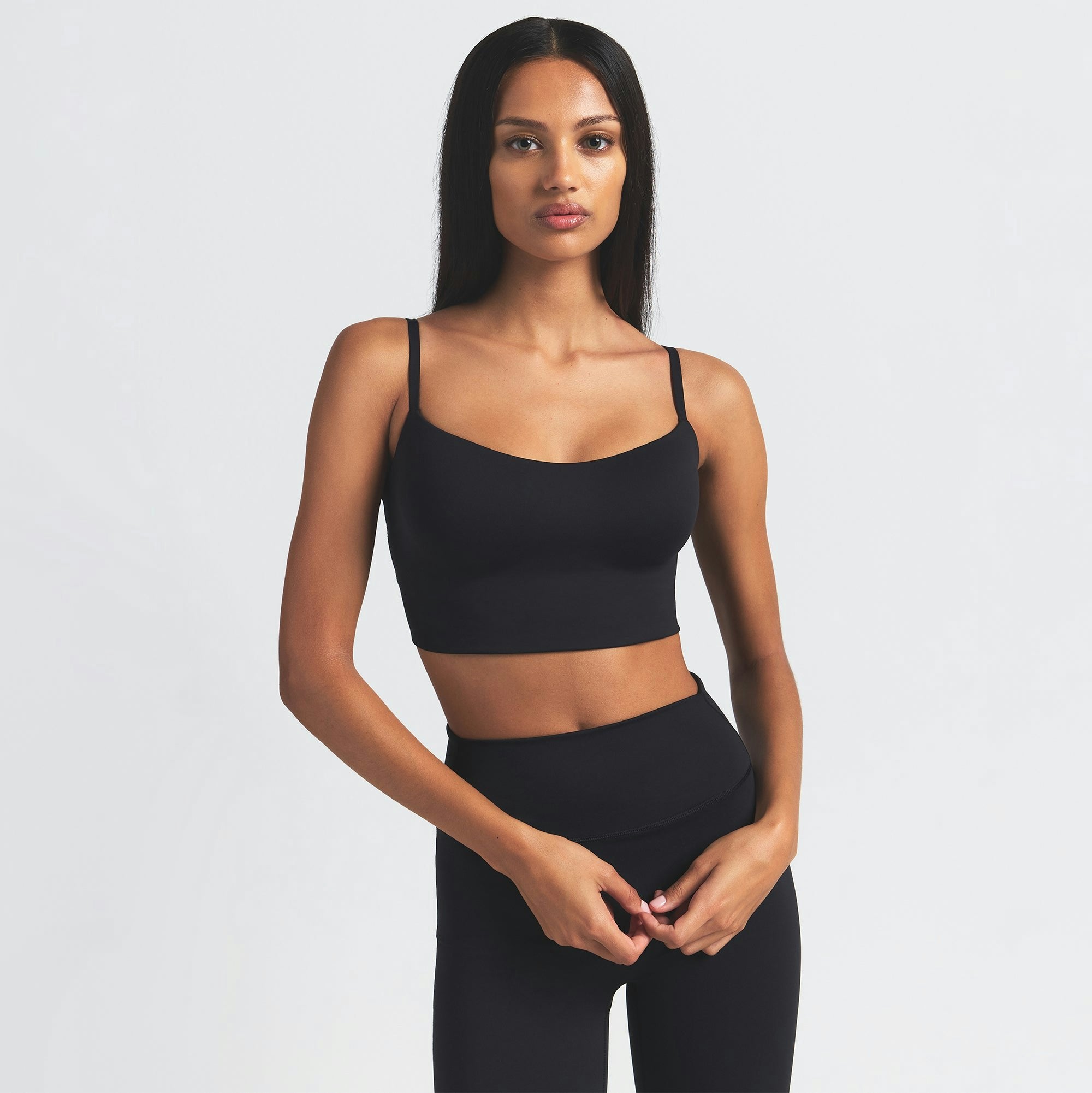Skims Nikeskims Matte Cami Bra Top Obsidian