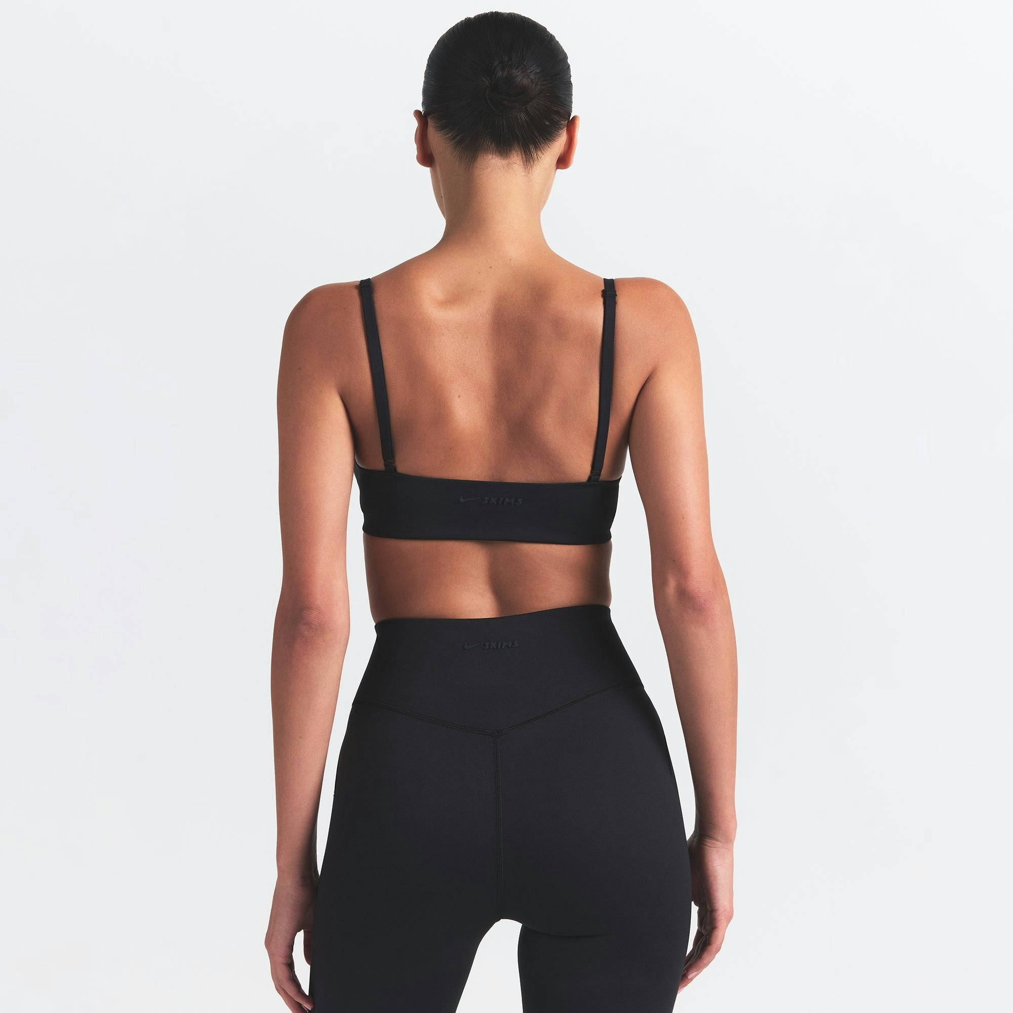 Skims Nikeskims Matte Micro Scoop Bra Obsidian