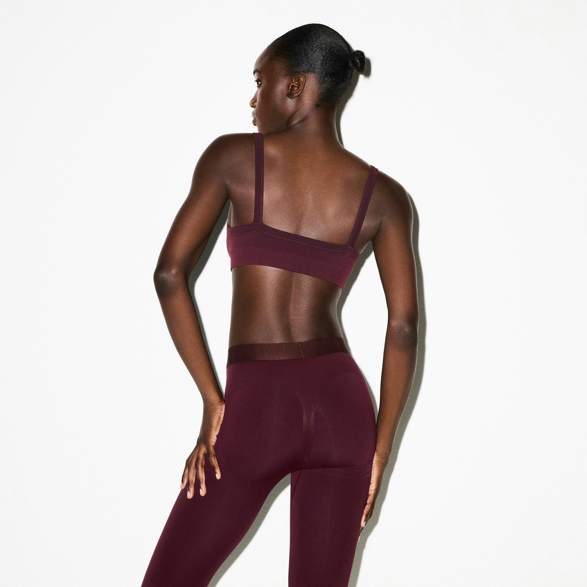 Skims Nikeskims Vintage Seamless Cami Bra Currant