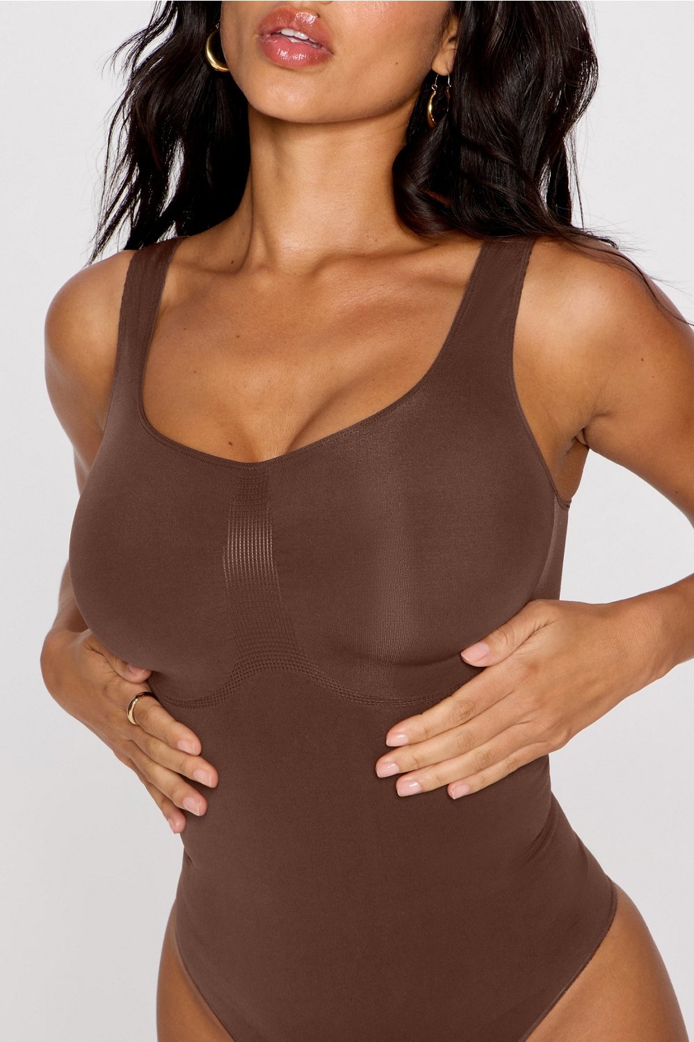 Fabletics Nearly Naked Shapewear Thong Bodysuit