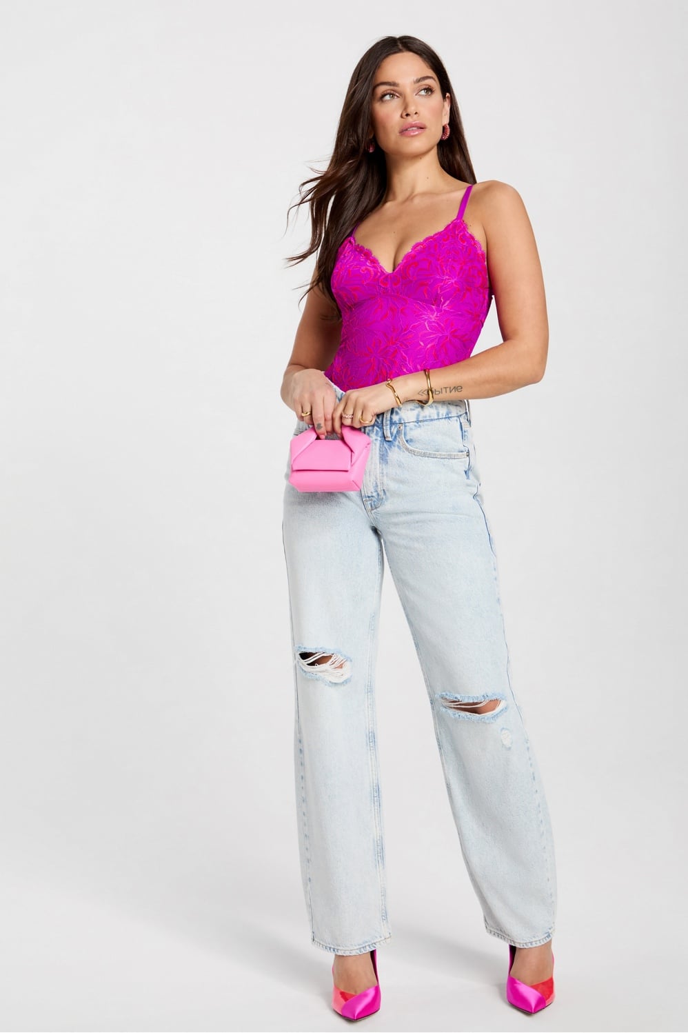 Fabletics Smoothing Lace Bodysuit
