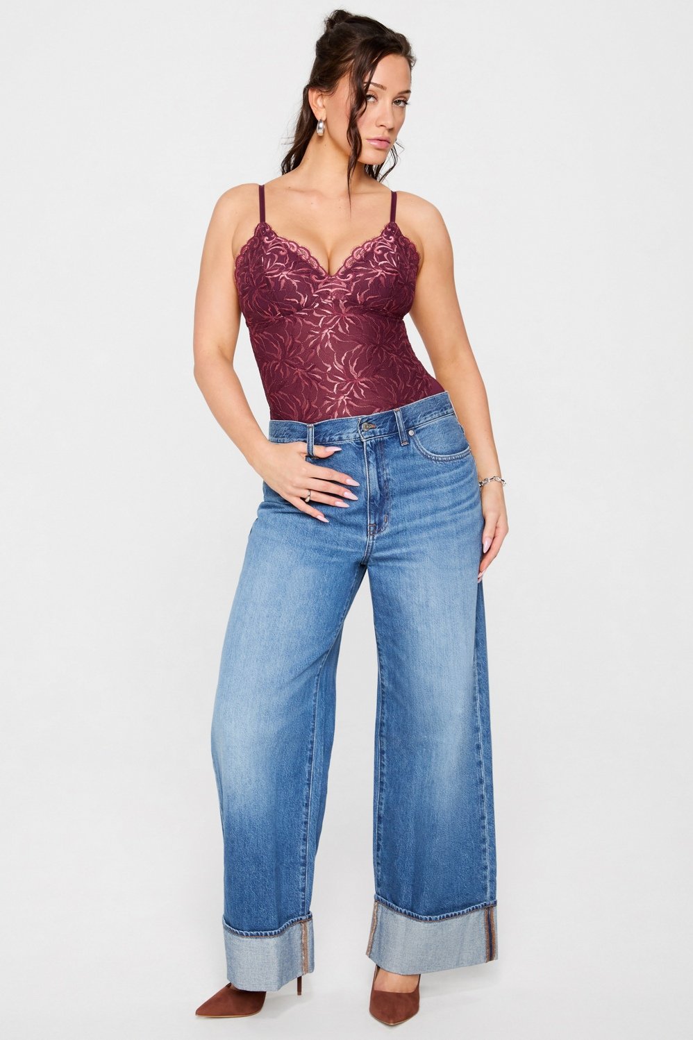 Fabletics Smoothing Lace Bodysuit