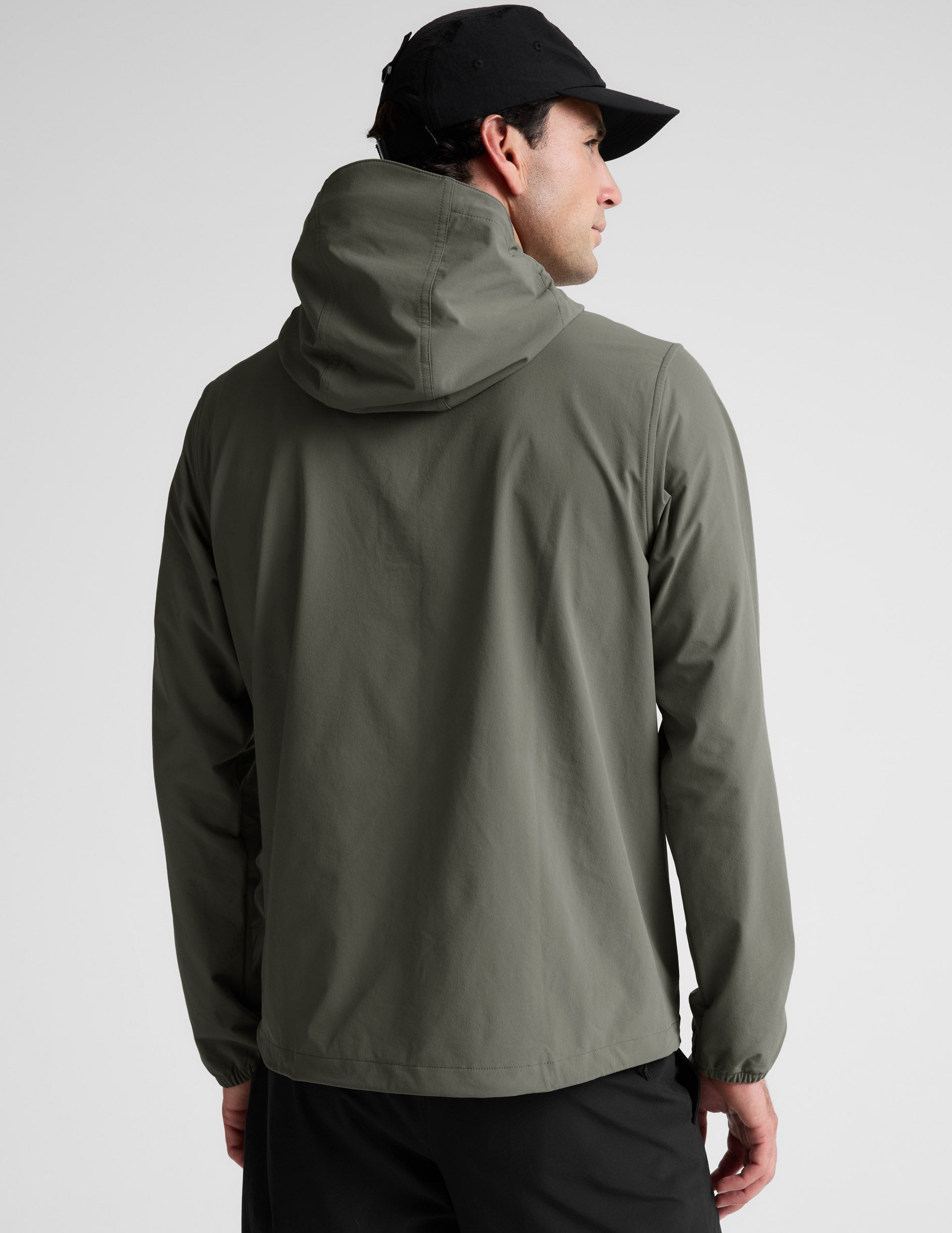 Beyond Yoga AirLite Mens Hooded Full Zip Jacket