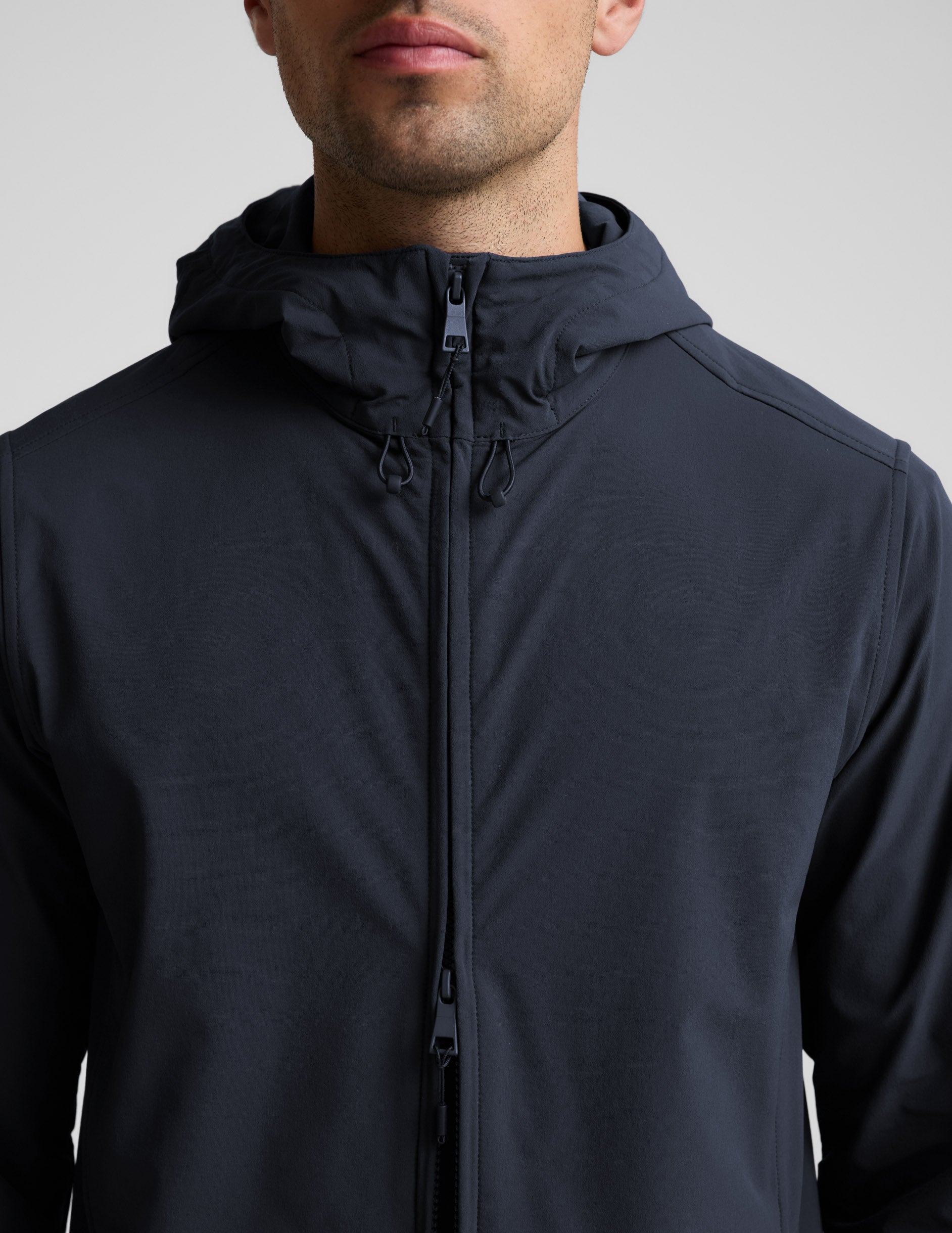 Beyond Yoga AirLite Mens Hooded Full Zip Jacket