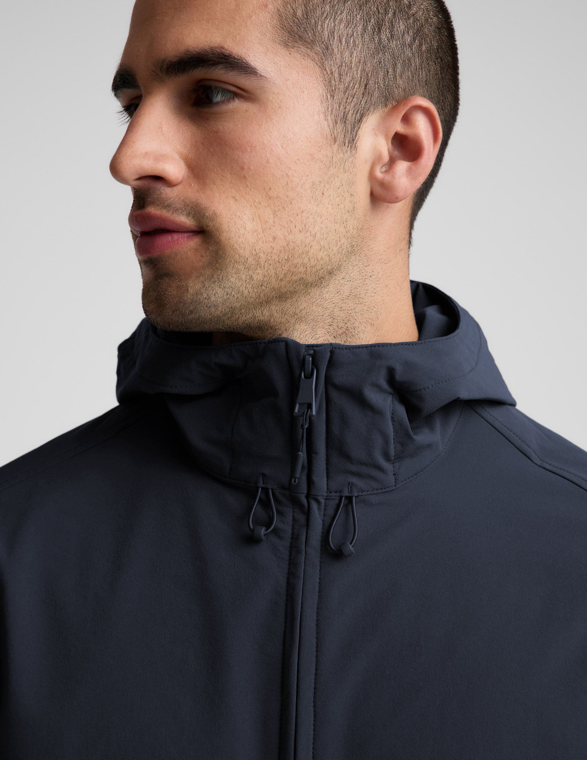 Beyond Yoga AirLite Mens Hooded Full Zip Jacket