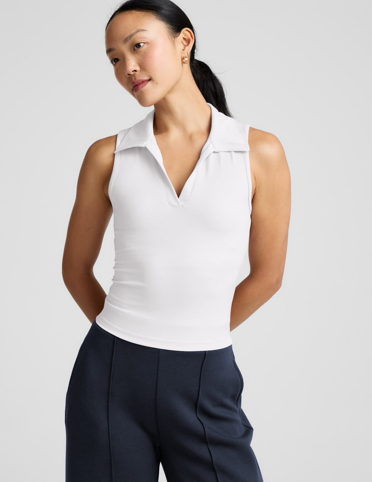 Beyond Yoga Sport Active Polo Tank Women's