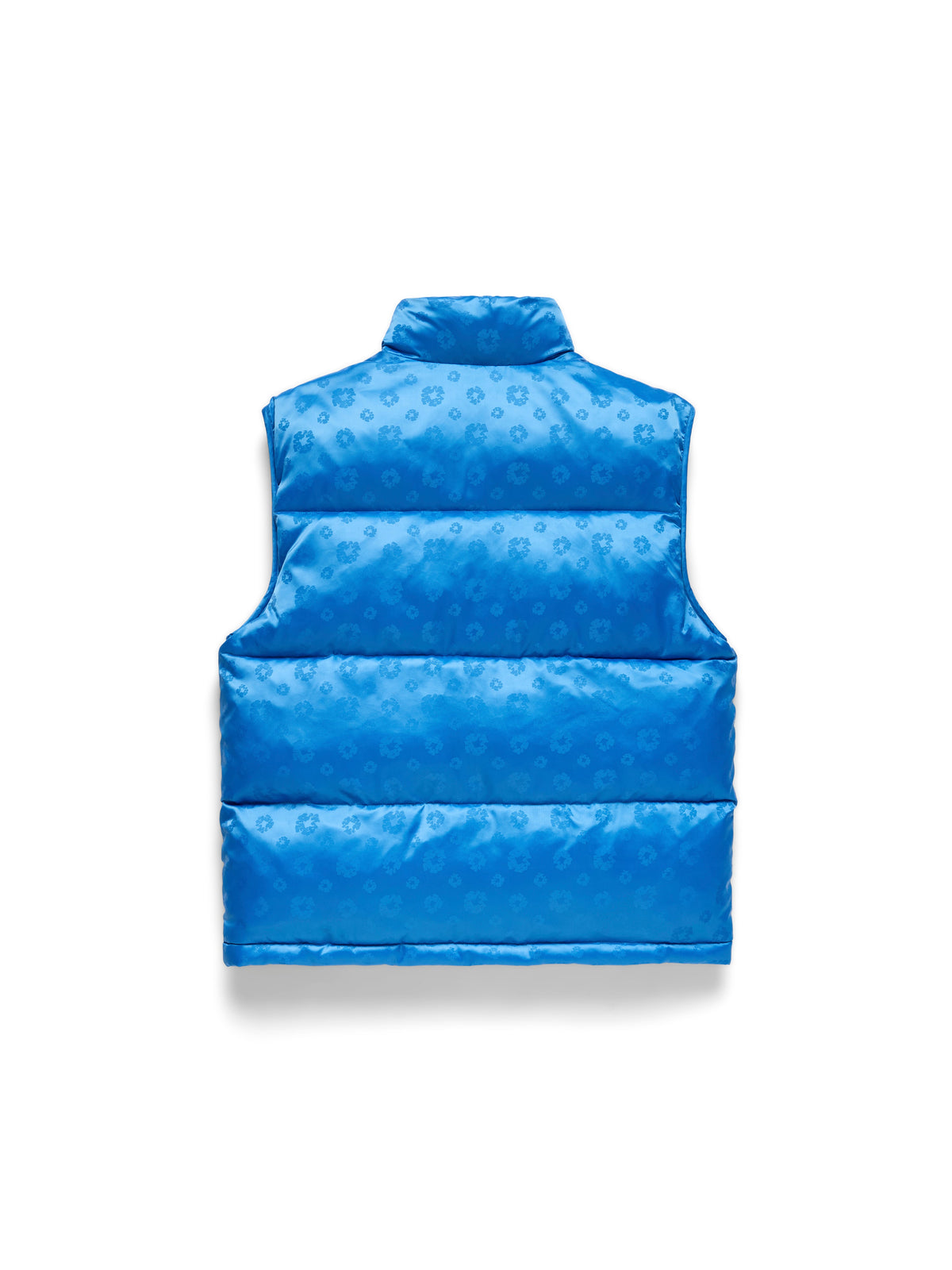 Denim Tears Jacquard Monogram Cotton Wreath Vest Blue