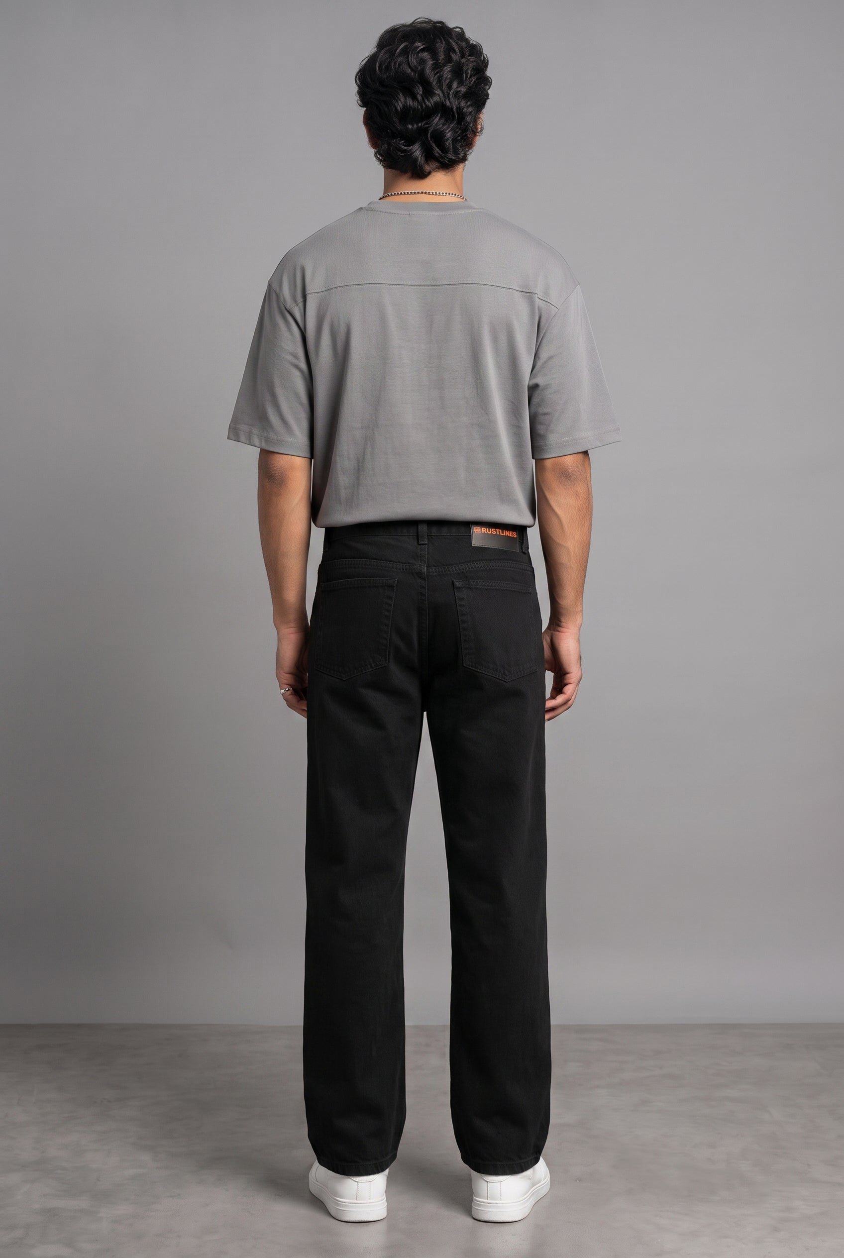 CLASSIC BLACK DENIM MEN'S JEANS