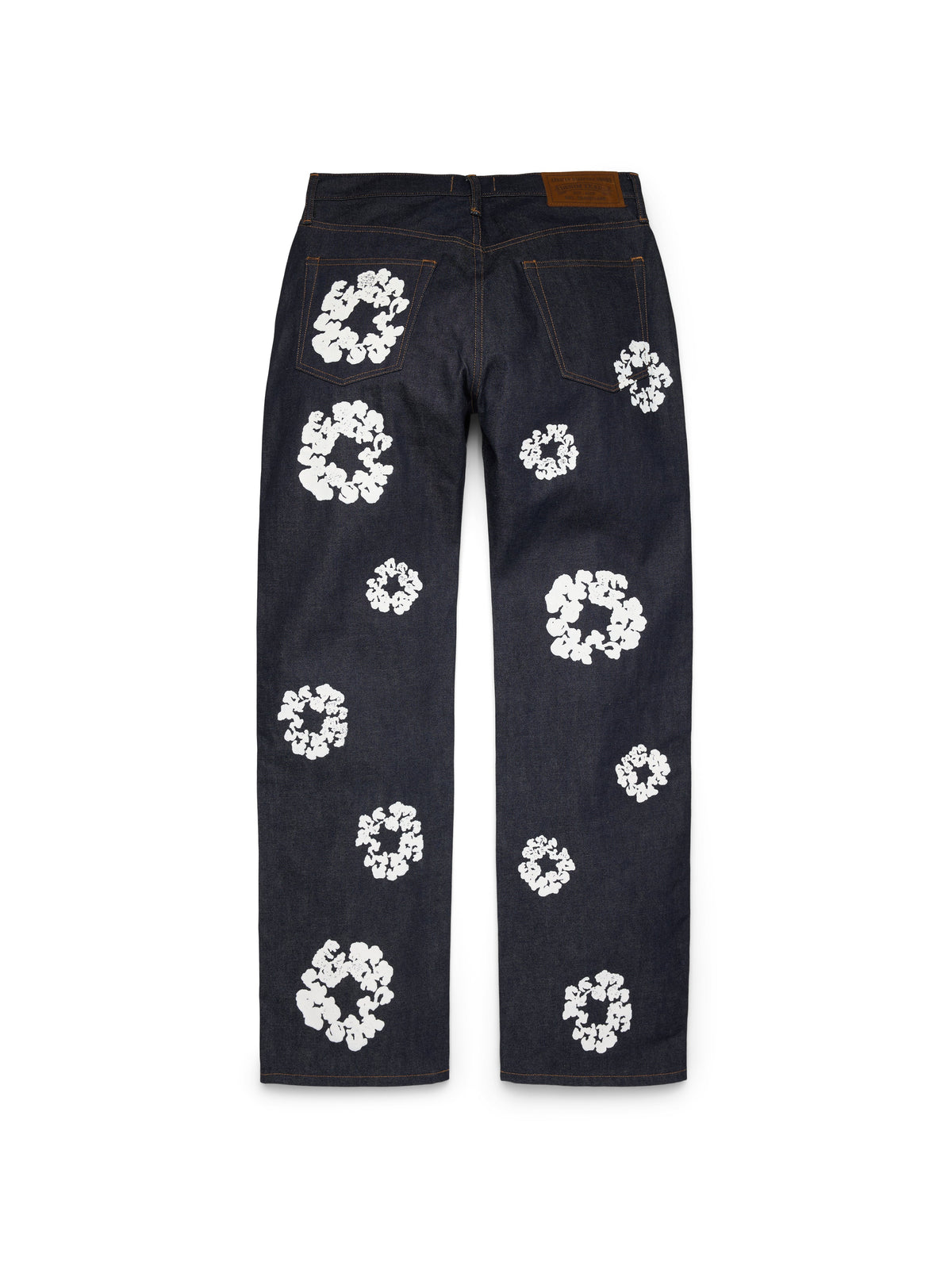 Denim Tears Baggy Cotton Wreath Denim Pant Selvedge