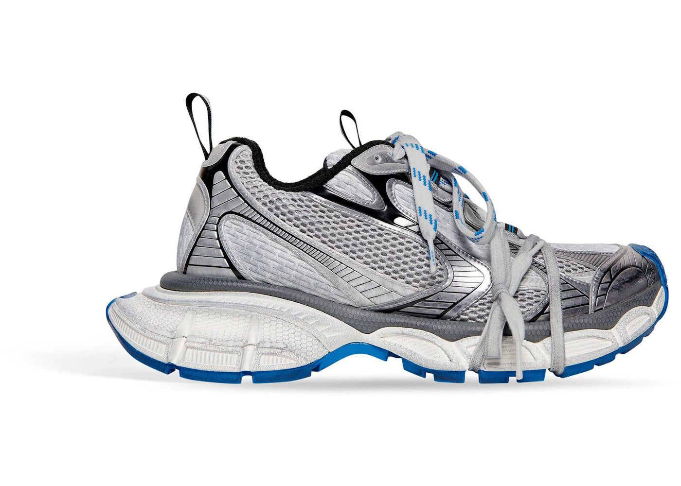 Balenciaga 3Xl Grey White Blue UK 10 - Main Image