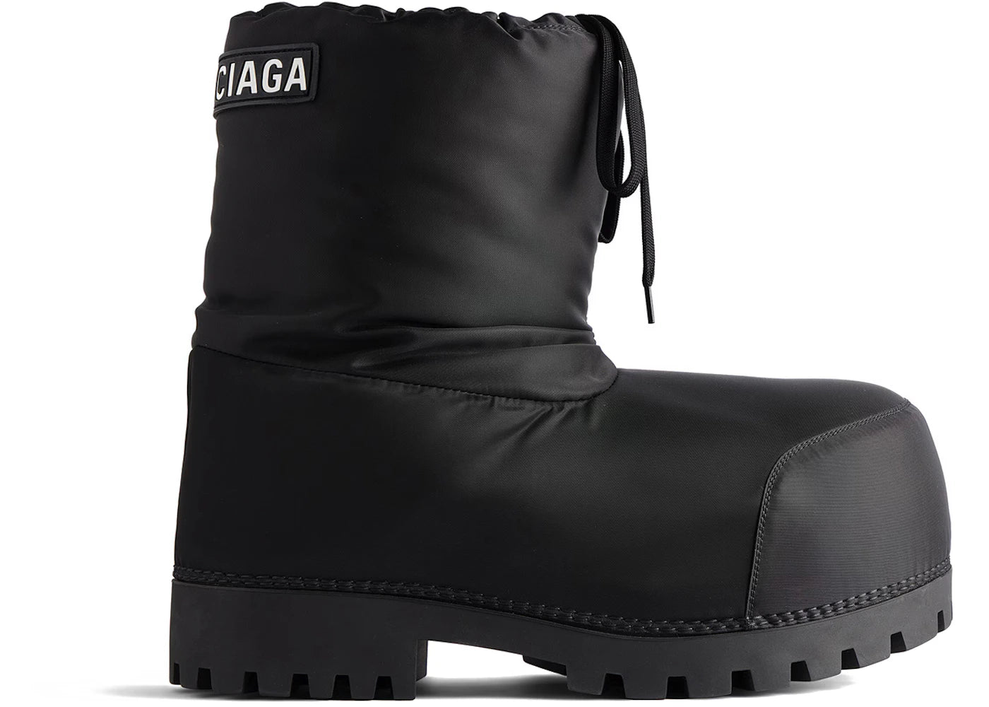 balenciaga alaska low boot black