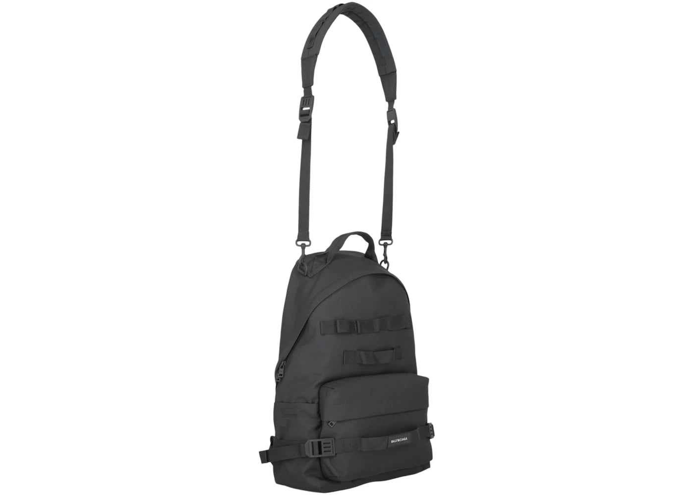 balenciaga army multicarry backpack m dark grey