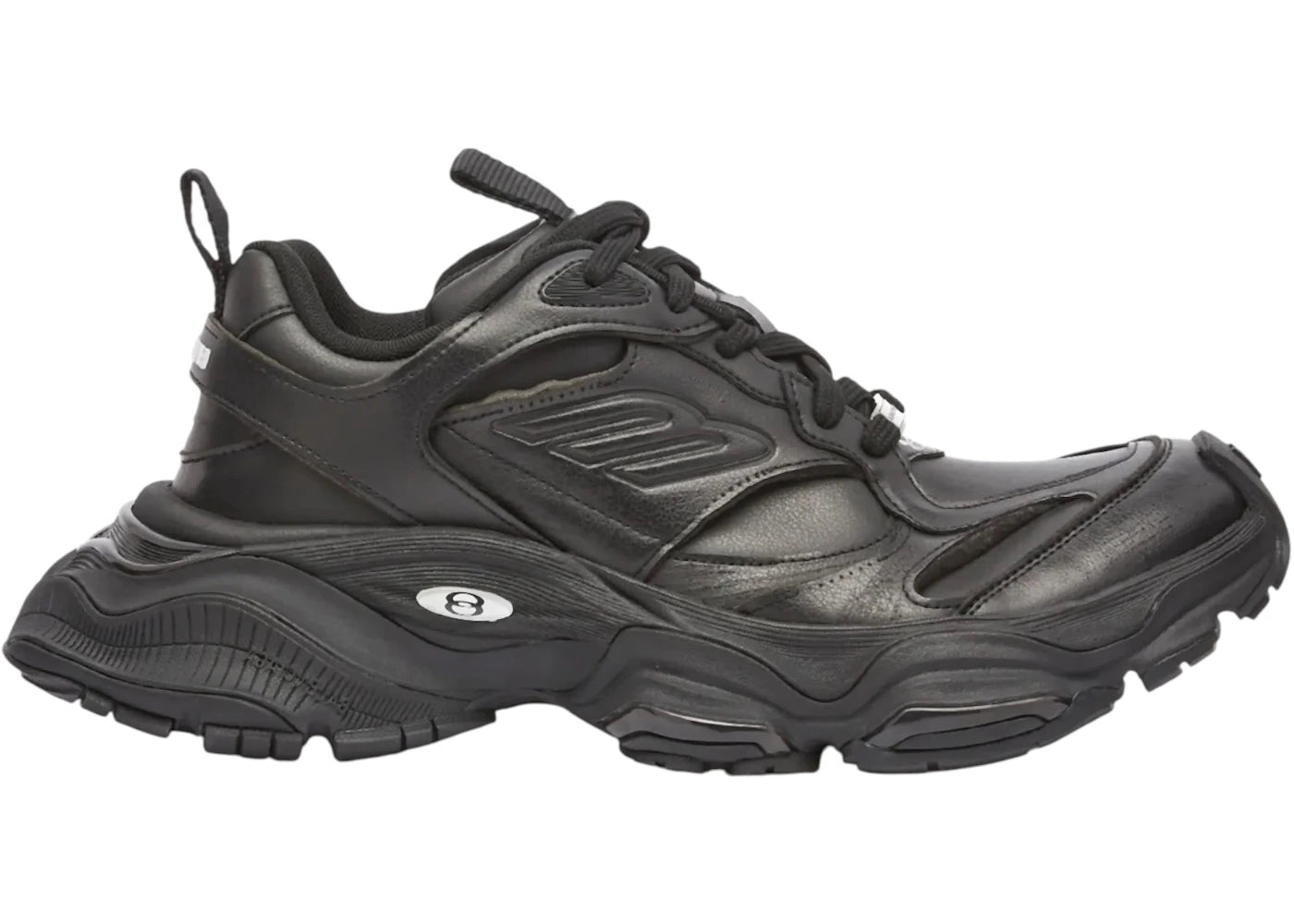 balenciaga cargo oversized black