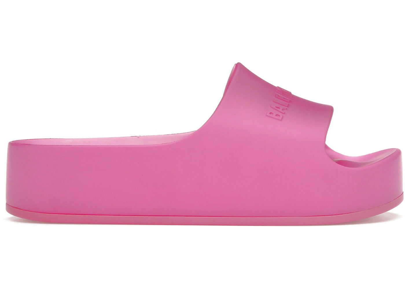balenciaga chunky slide fluo pink (women's)