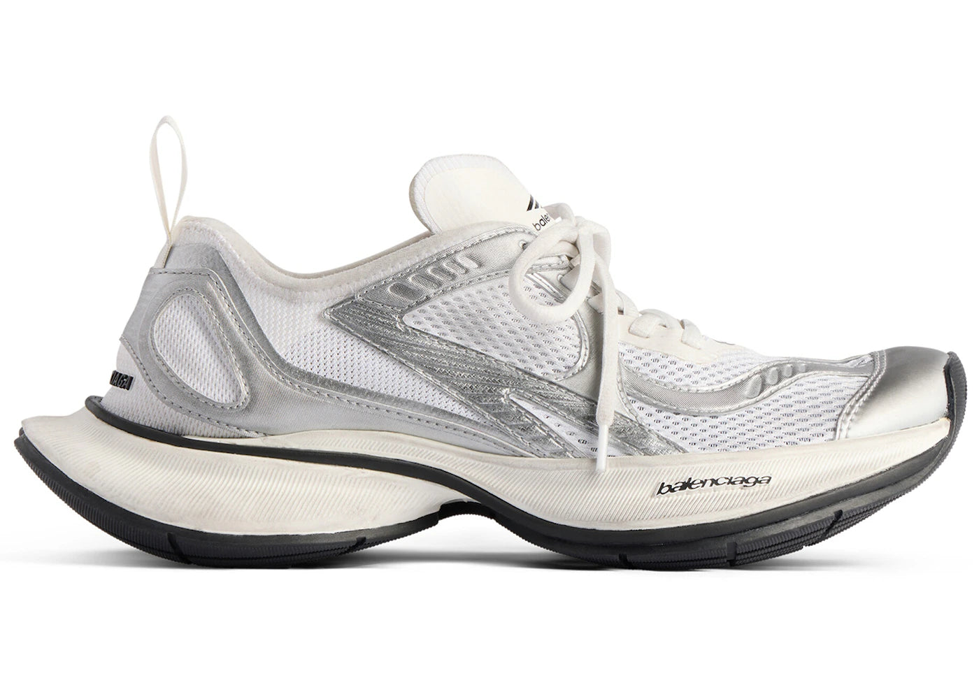 Balenciaga Circuit Sneaker White Silver