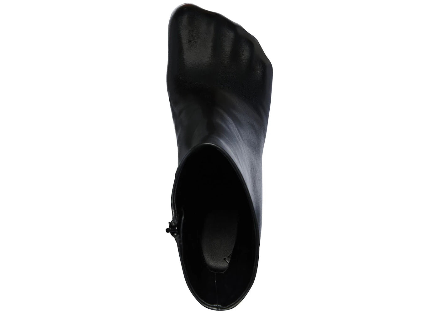 balenciaga fetish 80mm bootie black sheepskin