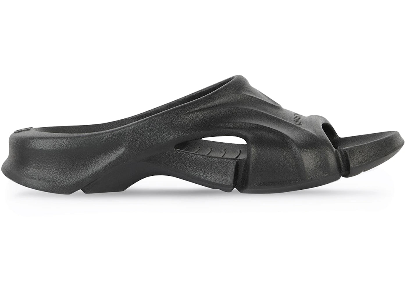 balenciaga mold slide sandal black (women's)