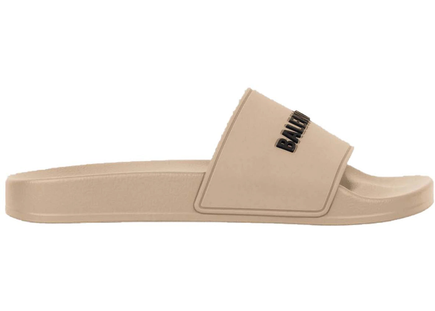 balenciaga pool slide beige (women's)